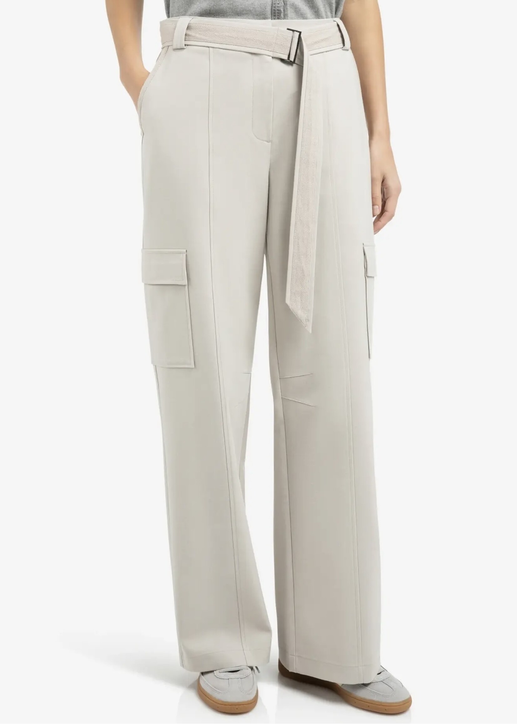 YAYA YAYA - Cargo Trousers With Belt