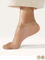 Jenny Bird Jenny Bird - Double Amalfi Anklet