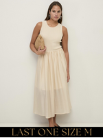 Yerse Yerse - Bi-Material Dress