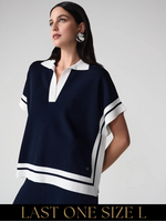 Joseph Ribkoff Joseph Ribkoff - Casual V-Neck Pullover Style 261941