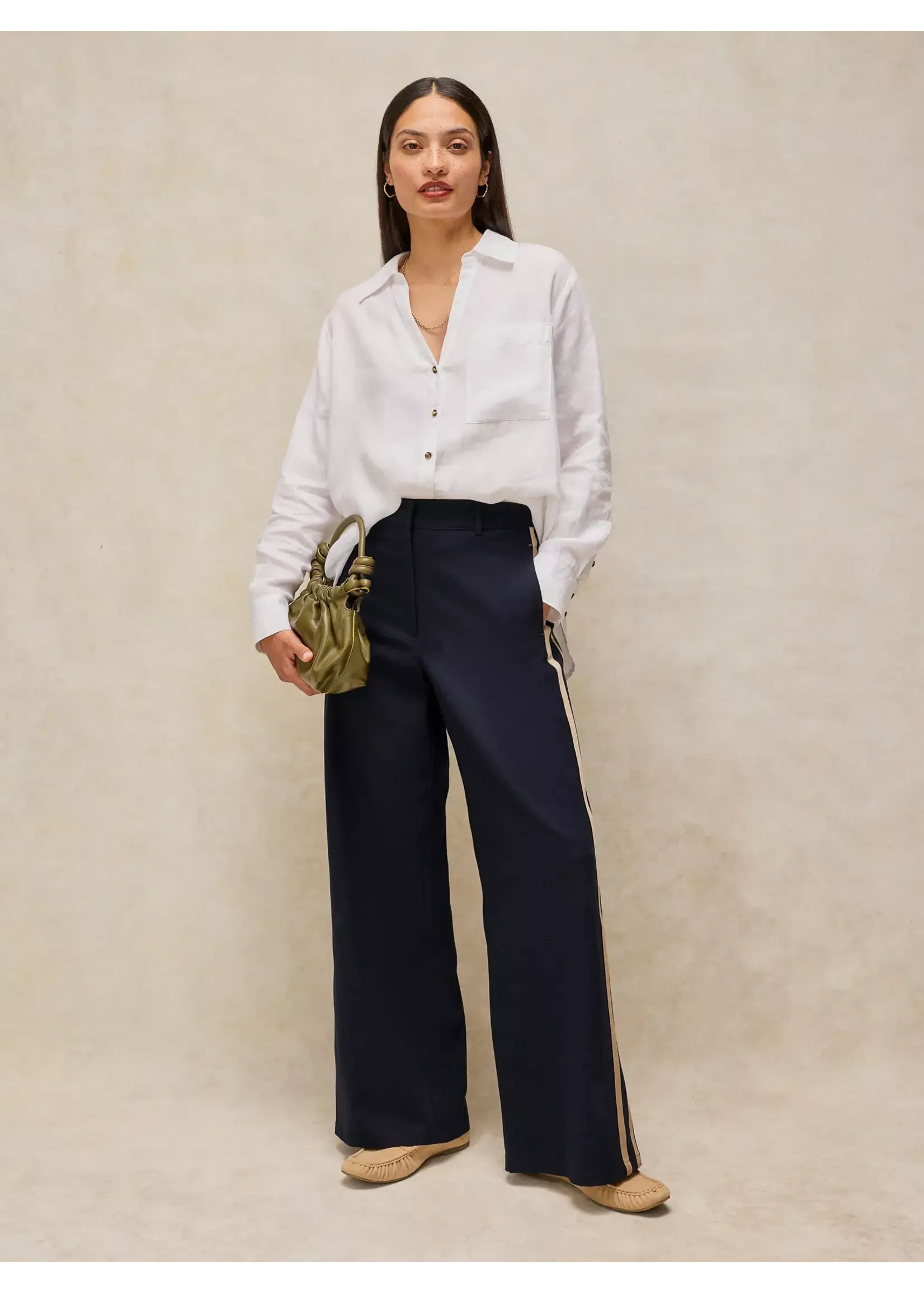 White Stuff Femme White Stuff - Kenna Side Stripe Trouser