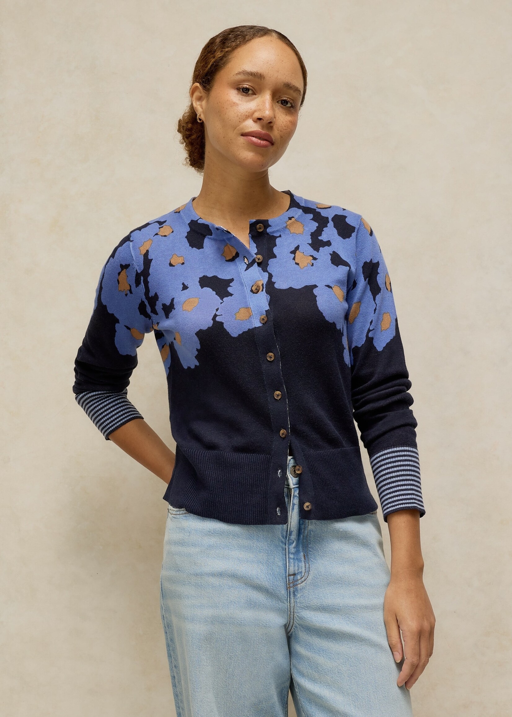 White Stuff Femme White Stuff - Lois Print Cardi