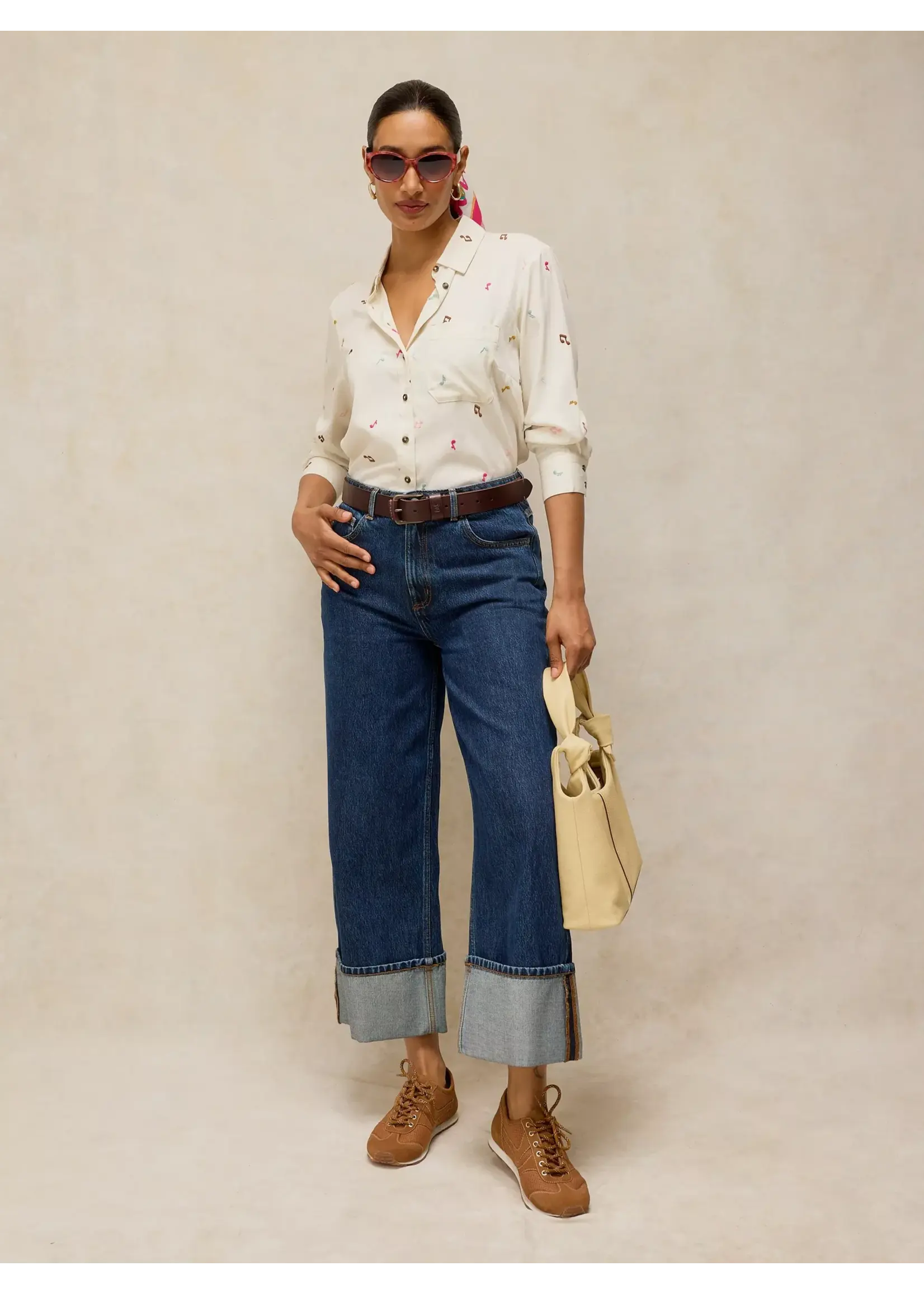 White Stuff Femme White Stuff - Libby Organic Cotton Shirt