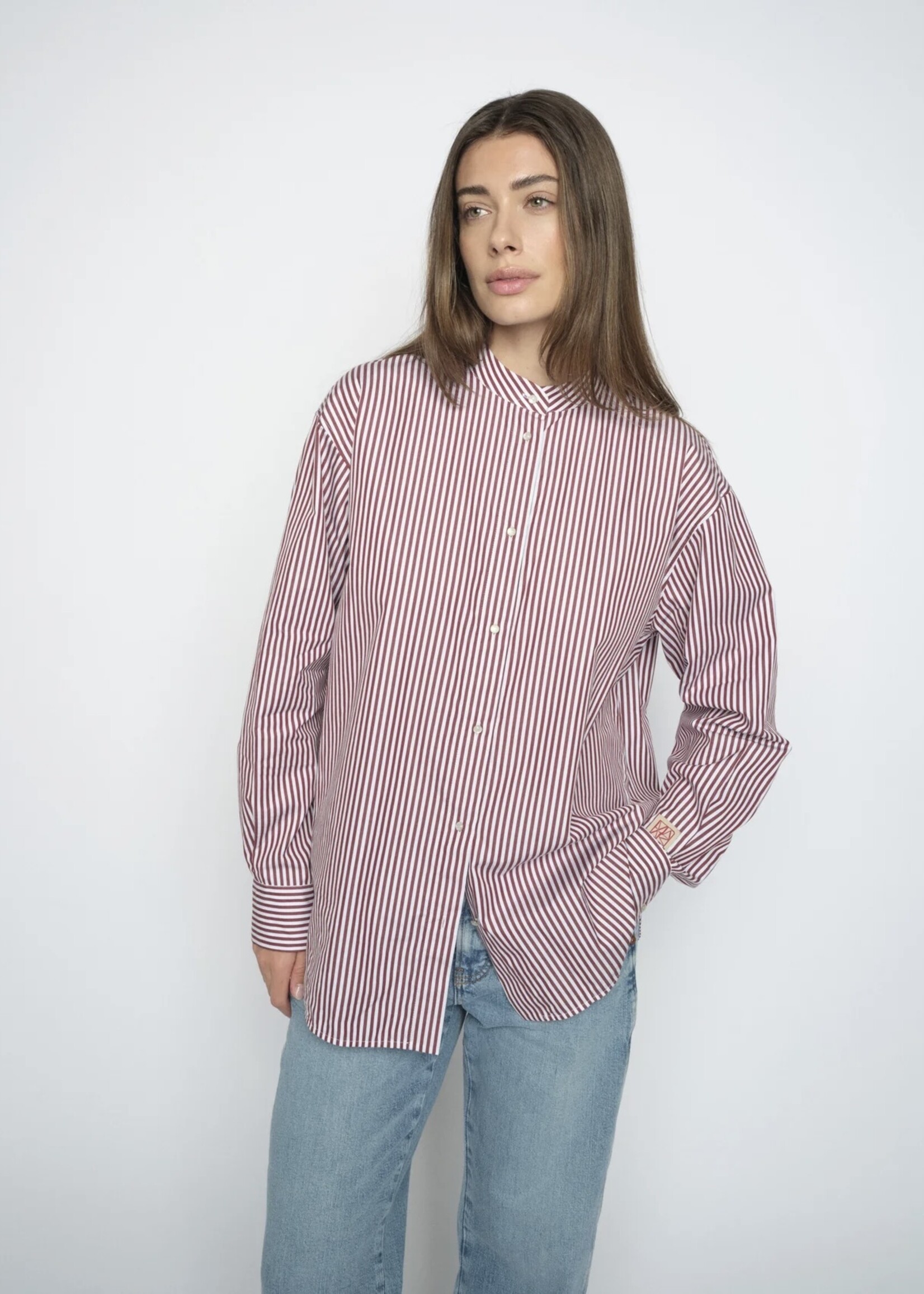 Mos Mosh Mos Mosh - Karis Slim Stripe Shirt
