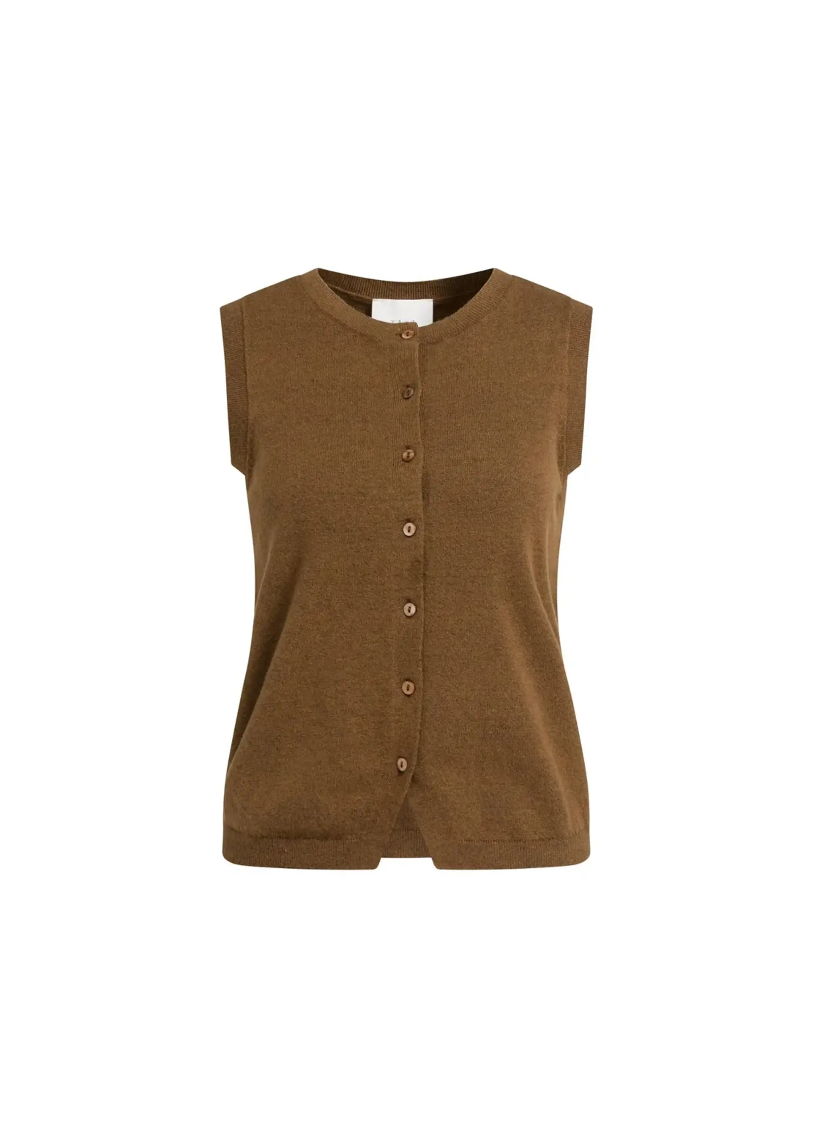 YAYA YAYA - Knitted Vest With Buttons