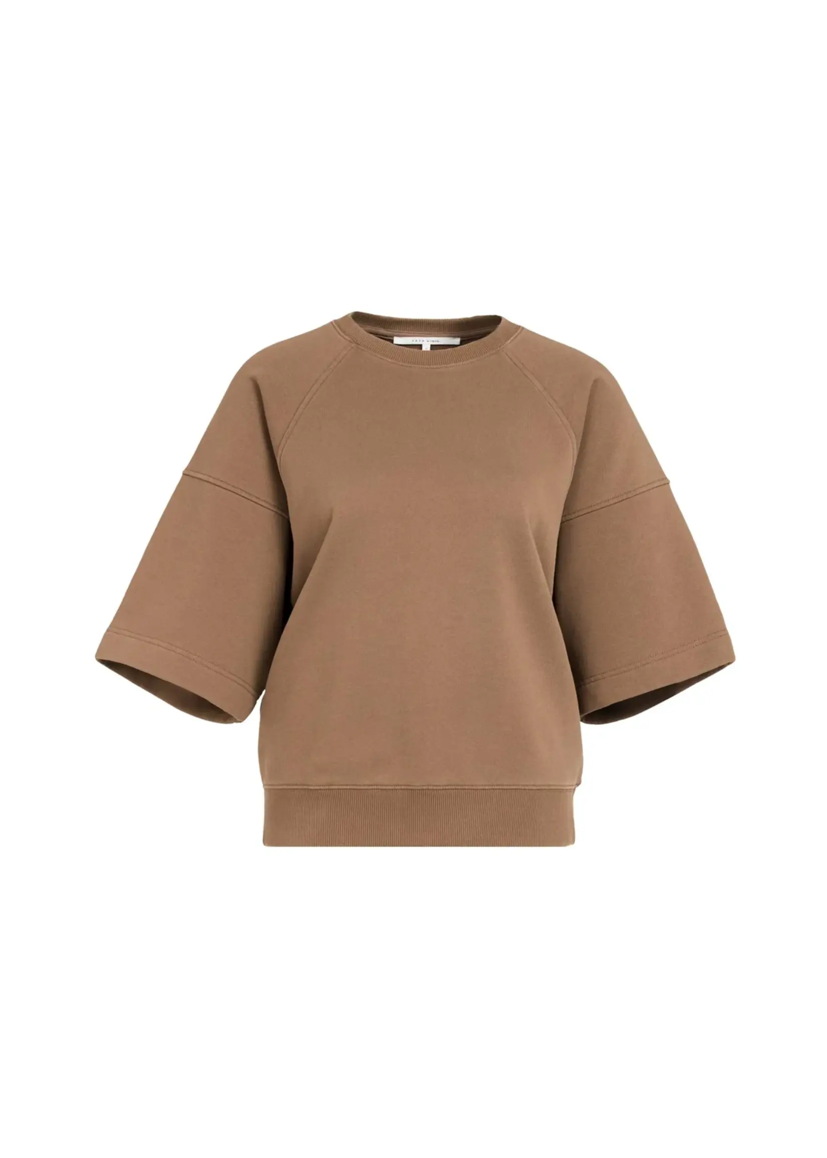 YAYA YAYA - Sweatshirt With Short Raglan Sleeves