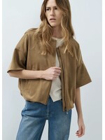 YAYA YAYA - Oversized Suedine Jacket