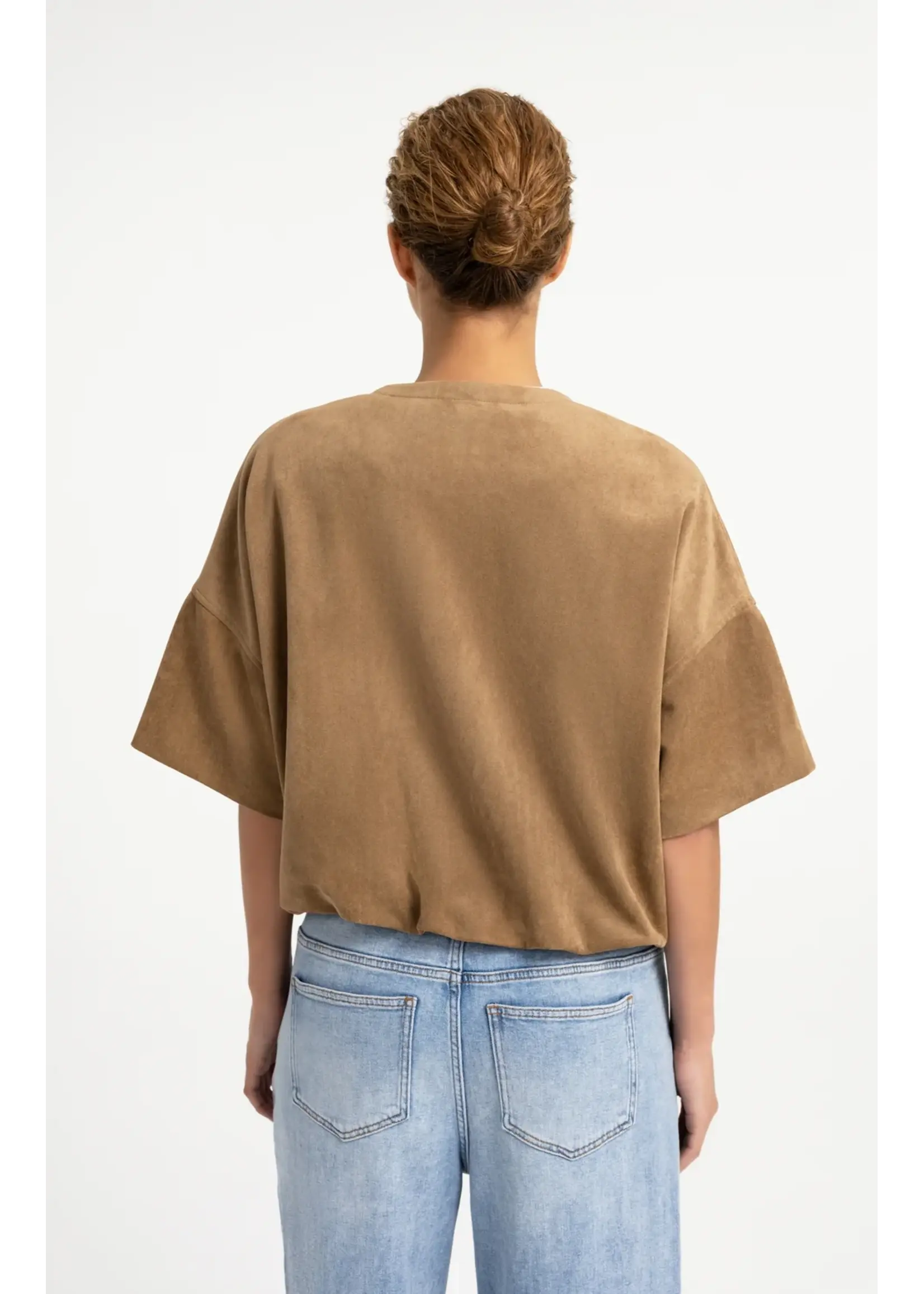 YAYA YAYA - Oversized Suedine Jacket
