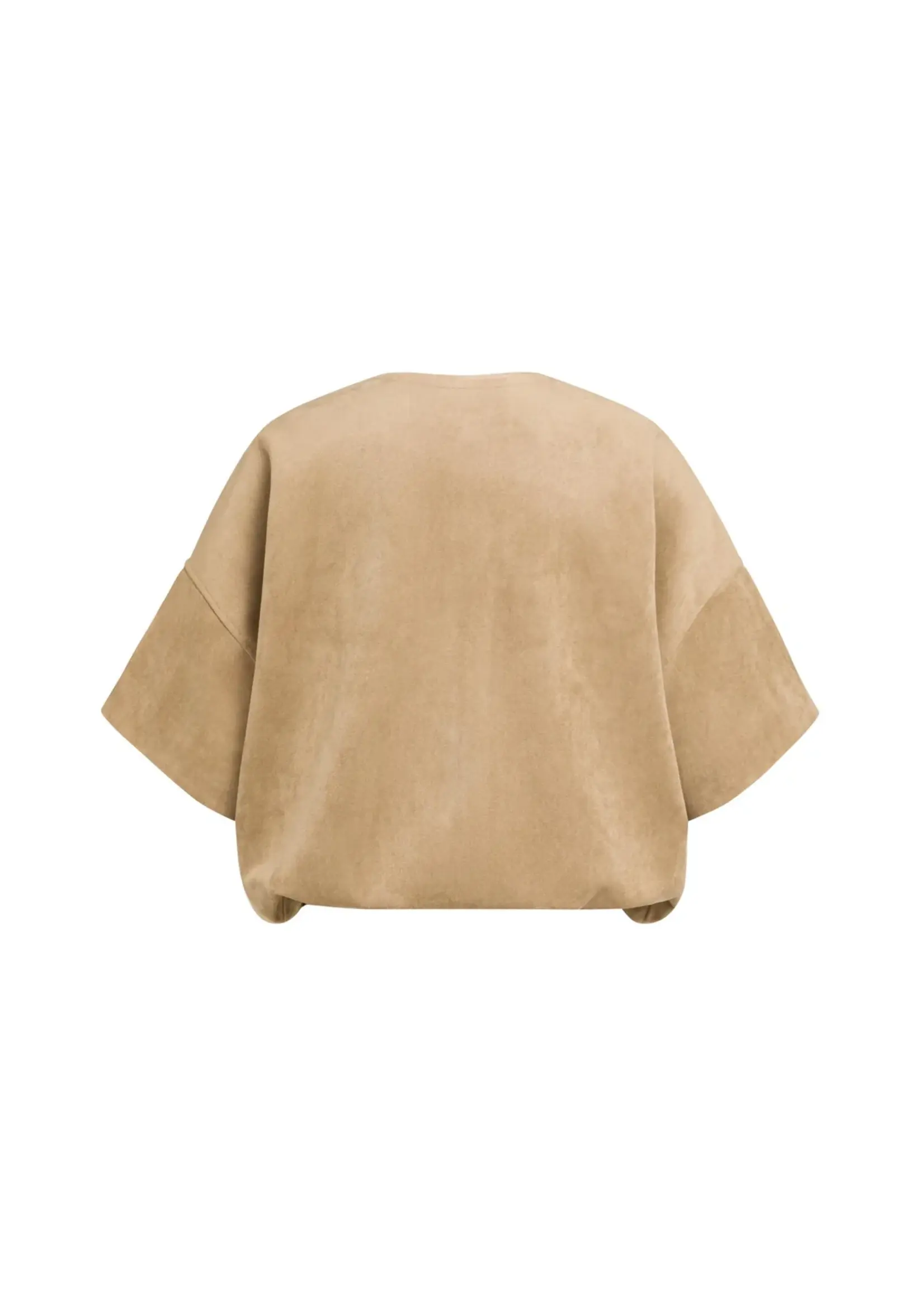 YAYA YAYA - Oversized Suedine Jacket
