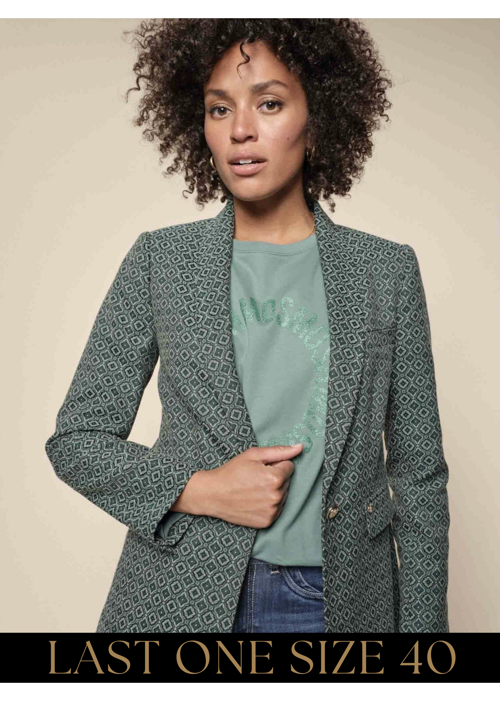 Mos Mosh Mos Mosh - Bena Geometric Blazer