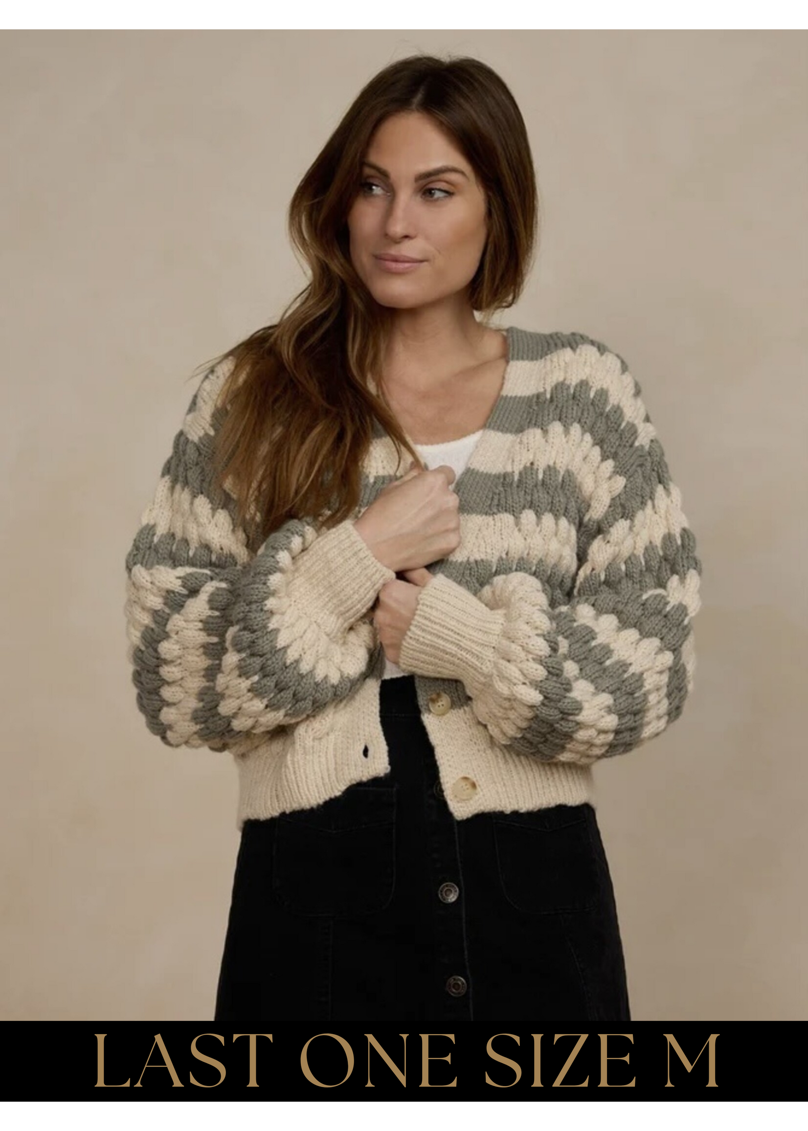 Rylee & Cru Rylee + Cru - Boxy Crop Cardigan