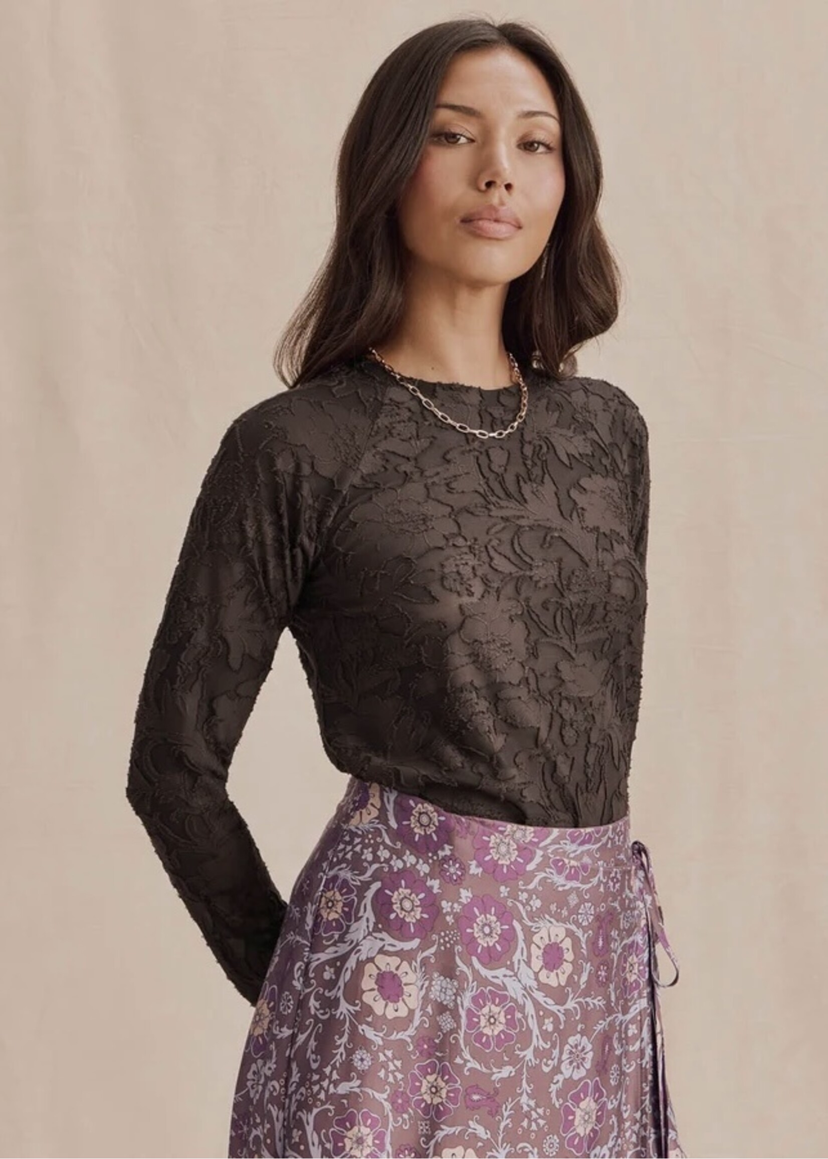 Splendid Splendid - Cecelia Floral Tee