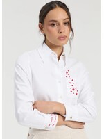 vilagallo Vilagallo - Magda Emb Blouse