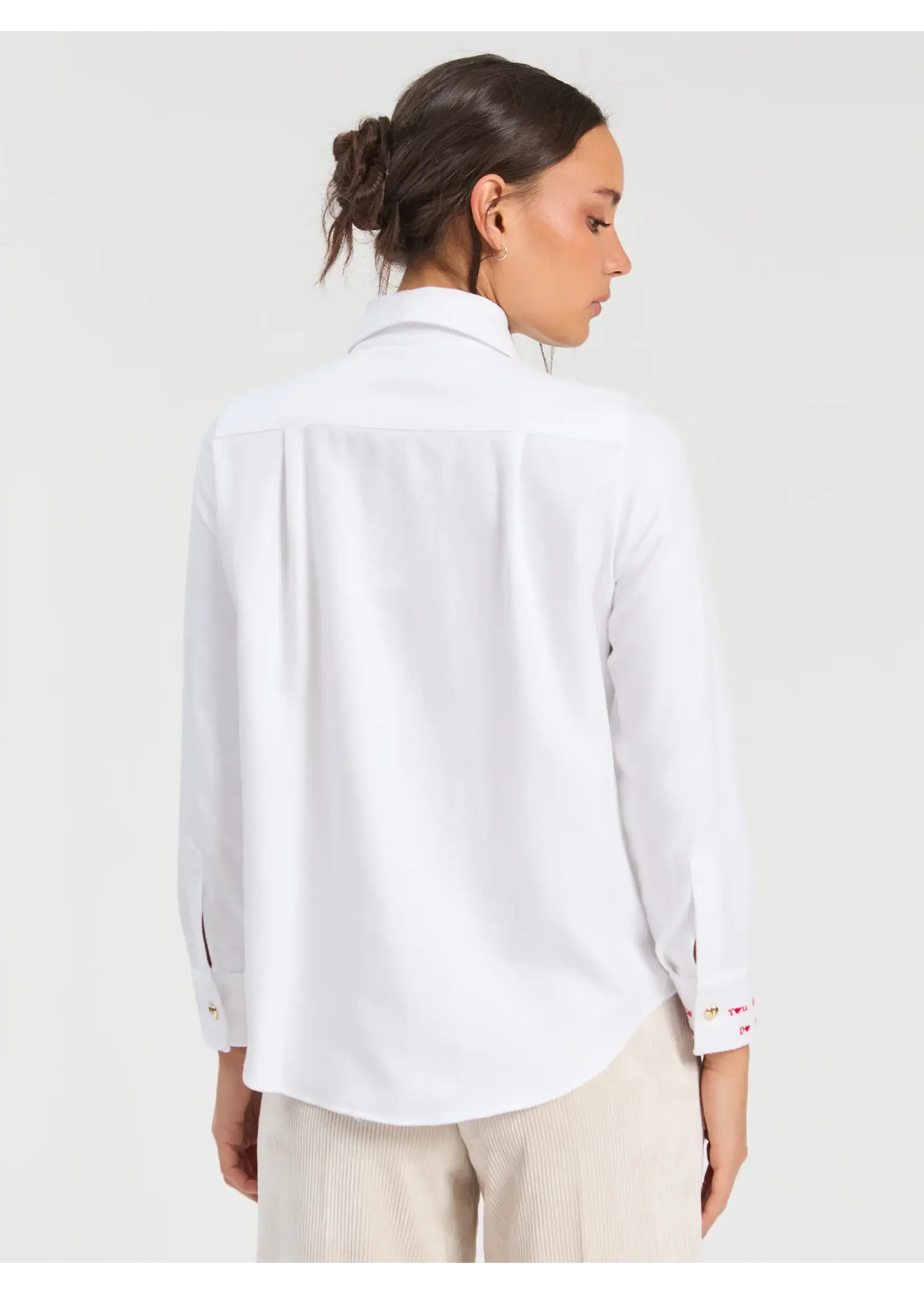vilagallo Vilagallo - Magda Emb Blouse