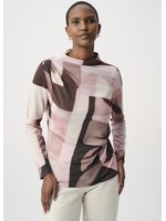 Joseph Ribkoff Joseph Ribkoff - Geometric Print Lurex Top Style 264205