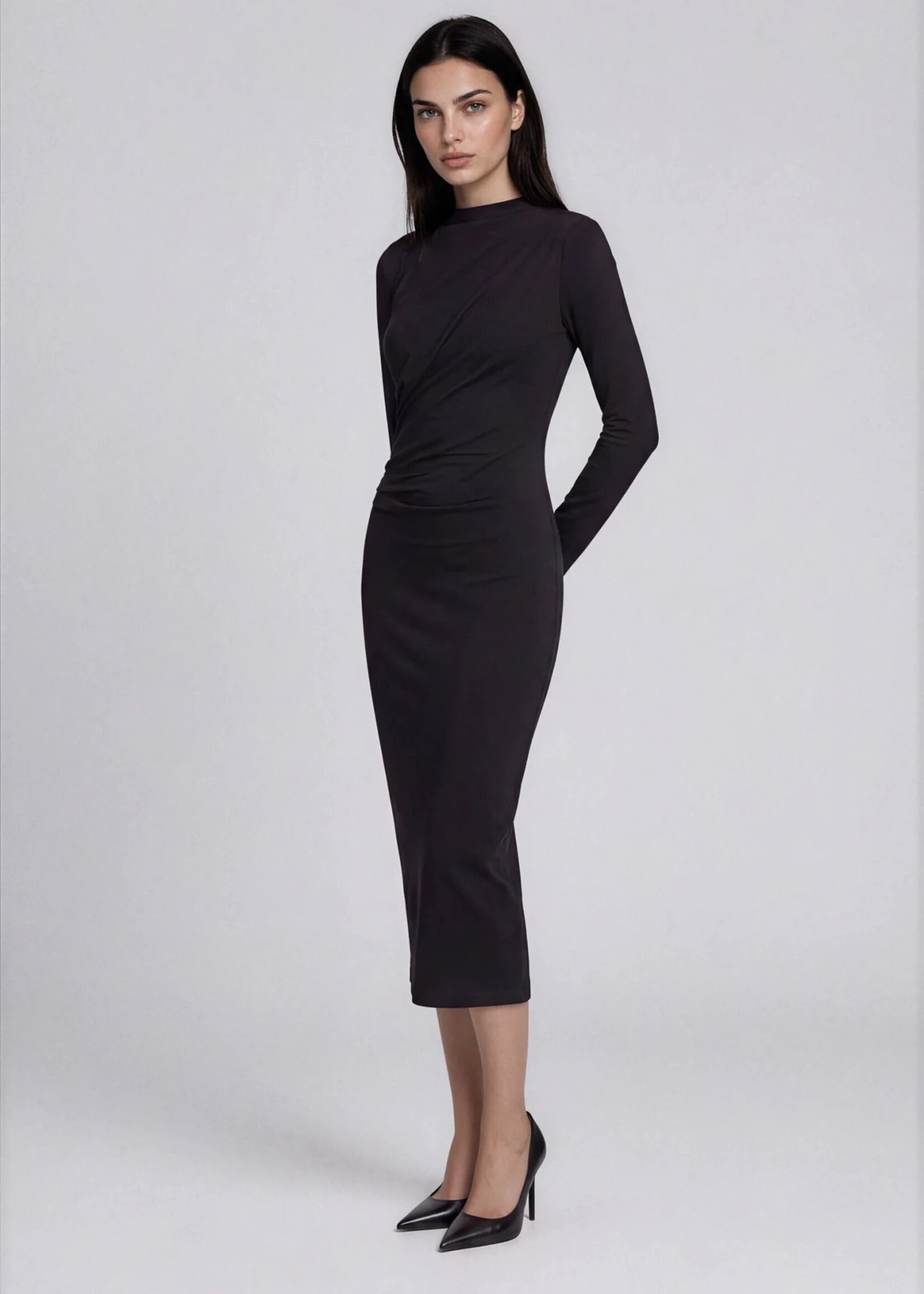 Pure & Simple Pure & Simple - Scuba Long Sleeve Dress