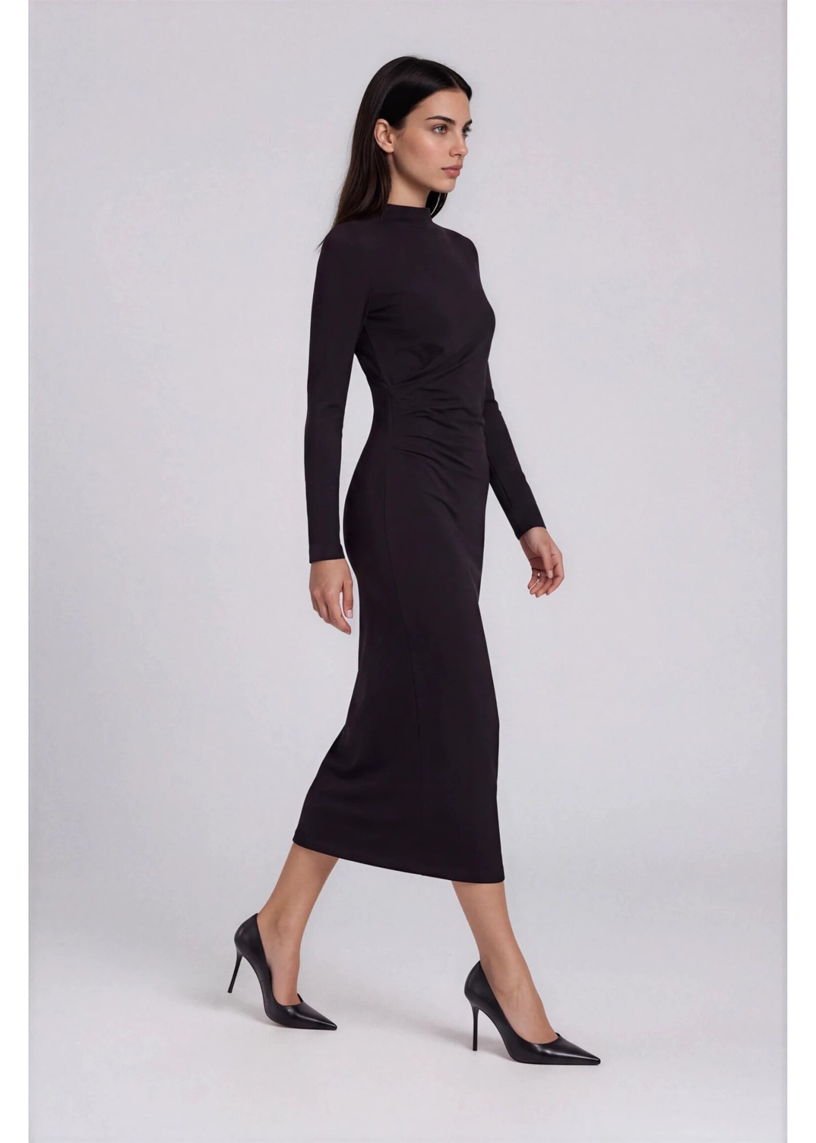 Pure & Simple Pure & Simple - Scuba Long Sleeve Dress
