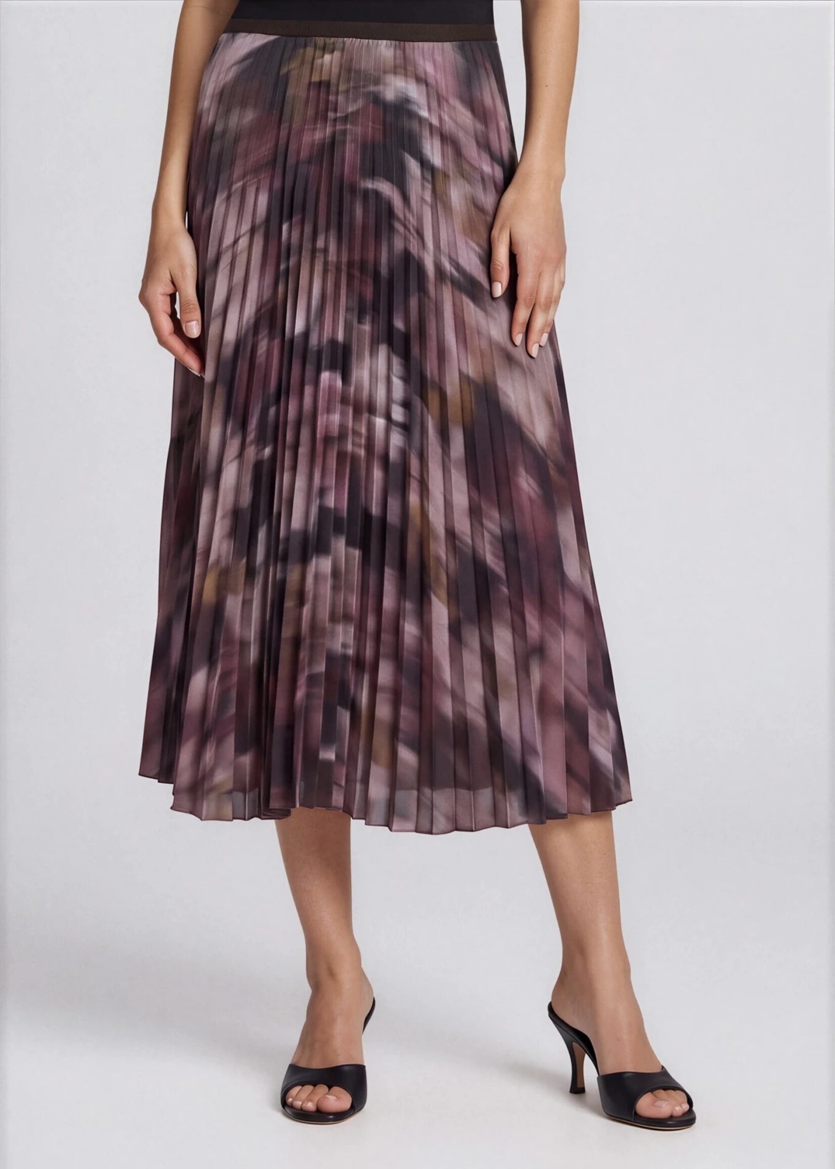 Pure & Simple Pure & Simple - Autumn Bloom Pleated Skirt