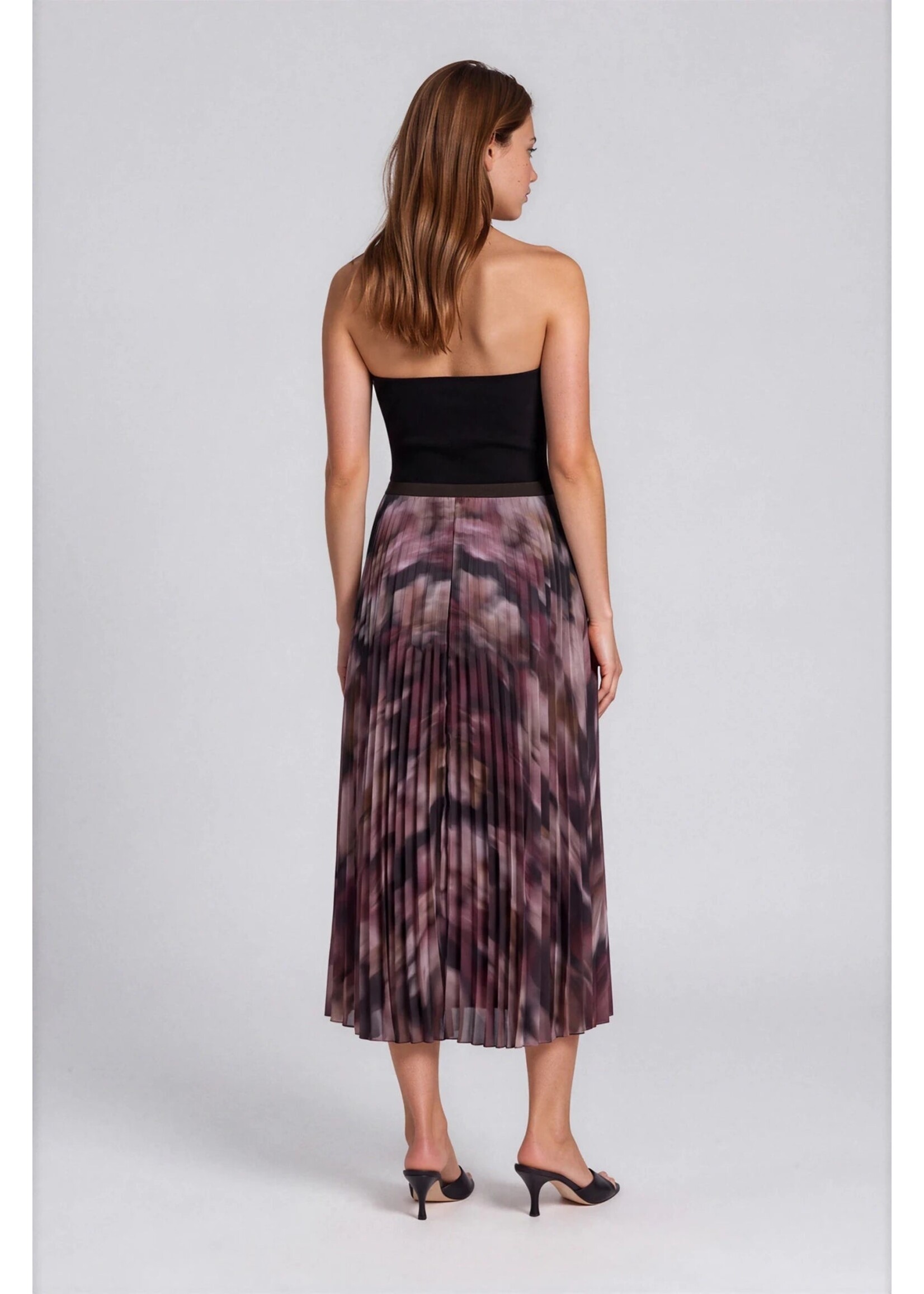 Pure & Simple Pure & Simple - Autumn Bloom Pleated Skirt