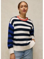 White Stuff Femme White Stuff - Bea Button Cotton Jumper
