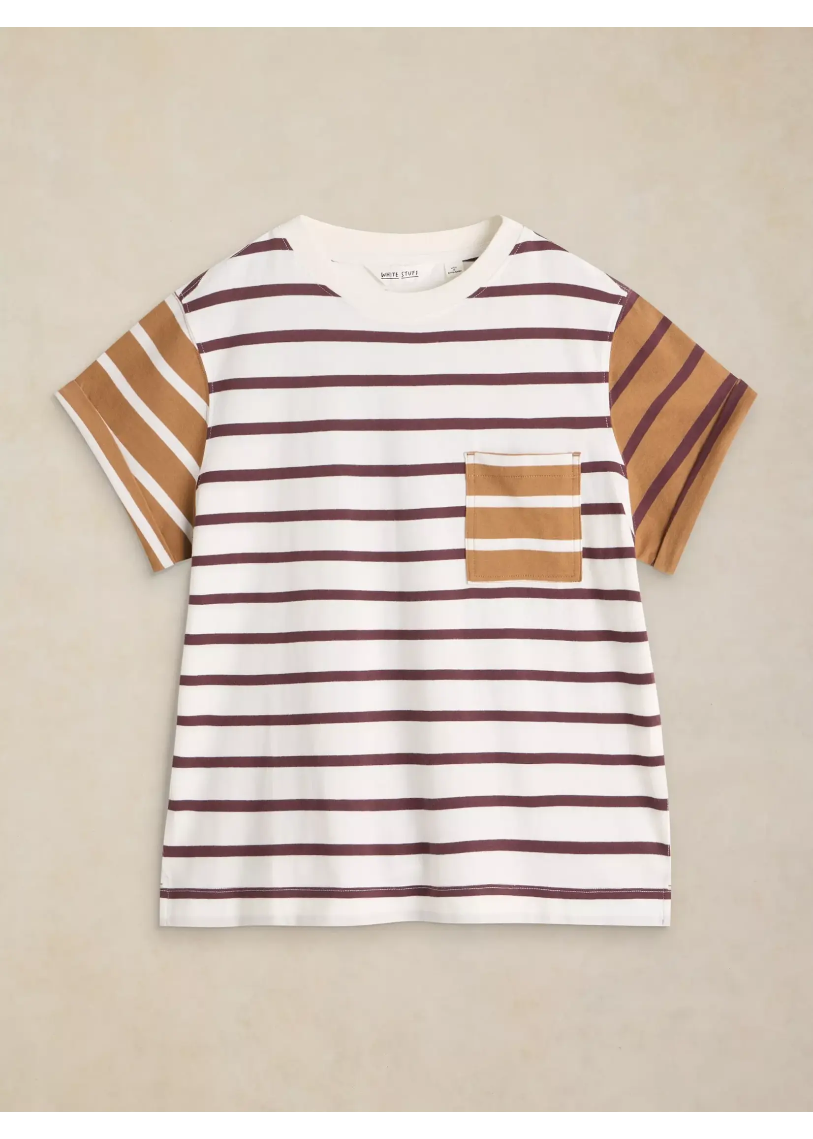White Stuff Femme White Stuff - Gina Stripe Tee