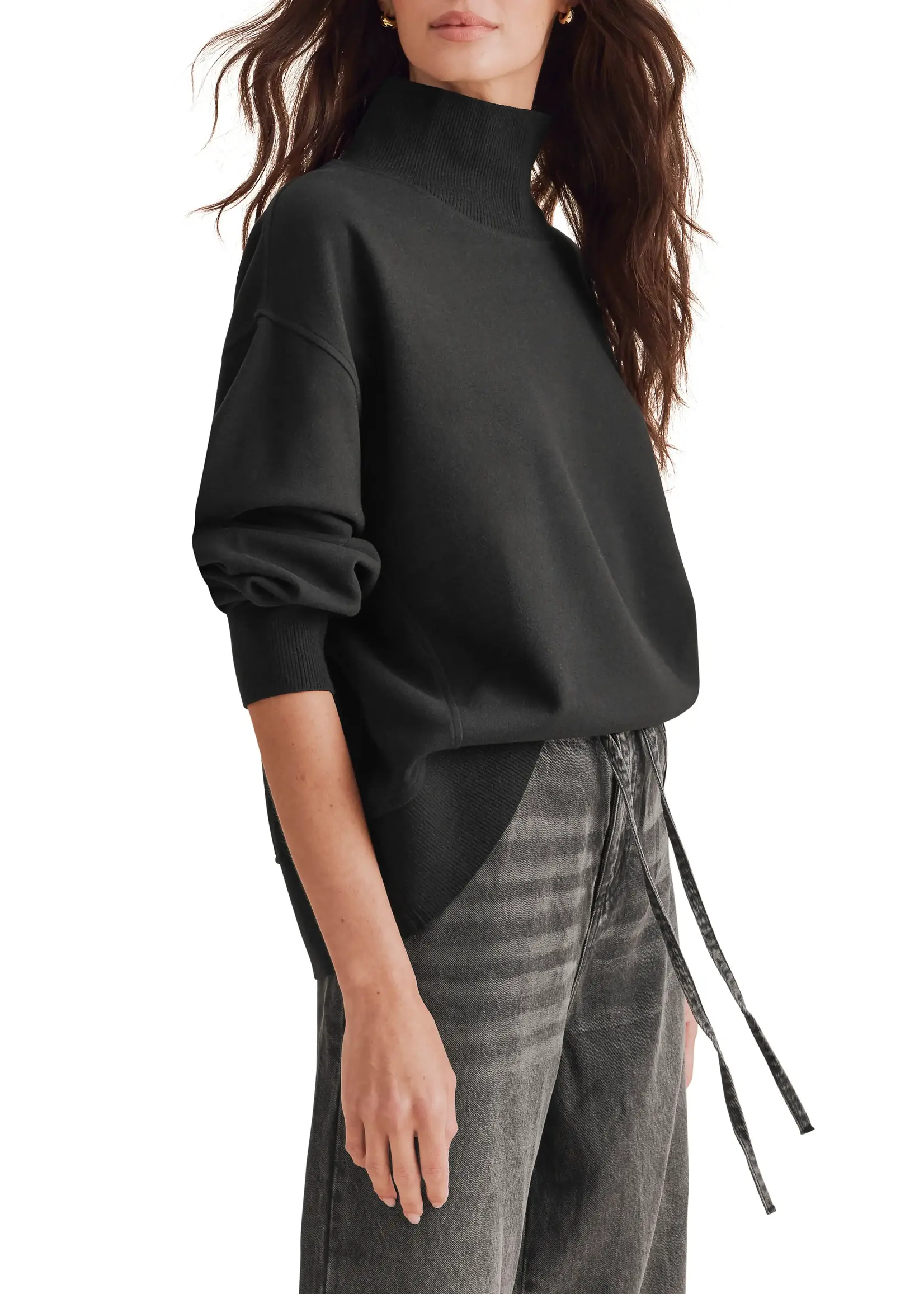 Splendid Splendid - Winslow Long Sleeve Mockneck