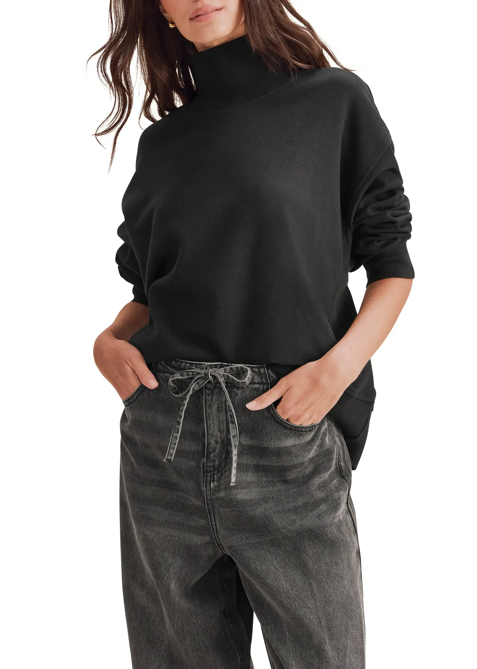 Splendid Splendid - Winslow Long Sleeve Mockneck