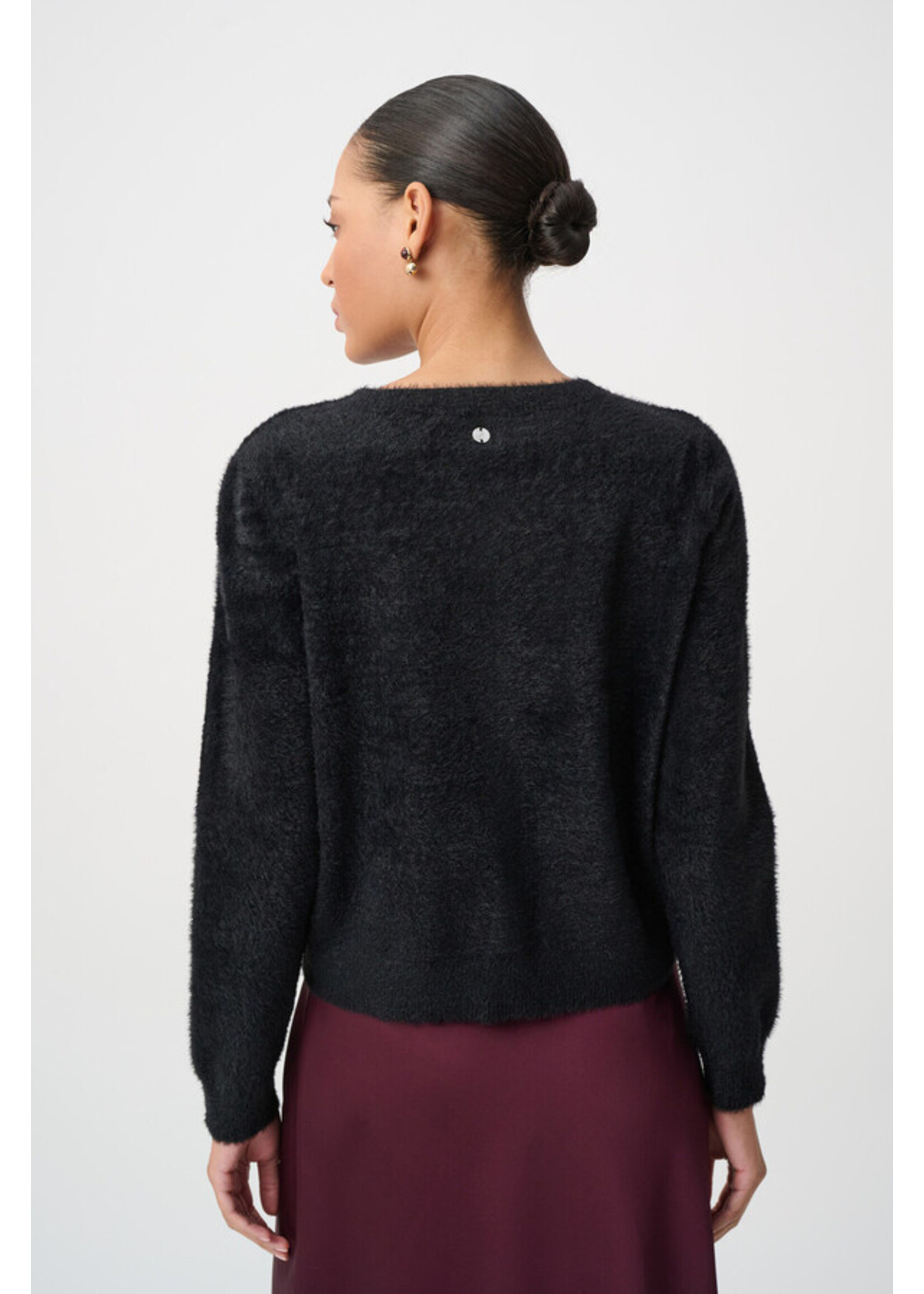 Joseph Ribkoff Joseph Ribkoff - Bejeweled Crewneck Cardigan Style 264924
