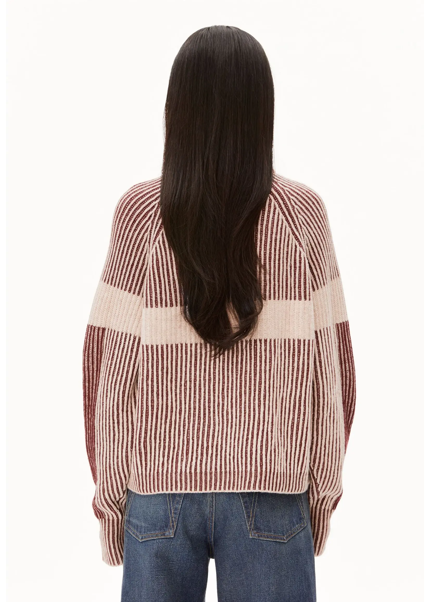 Armed Angels Femme Armed Angels - Rib Artwork Knit Sweater