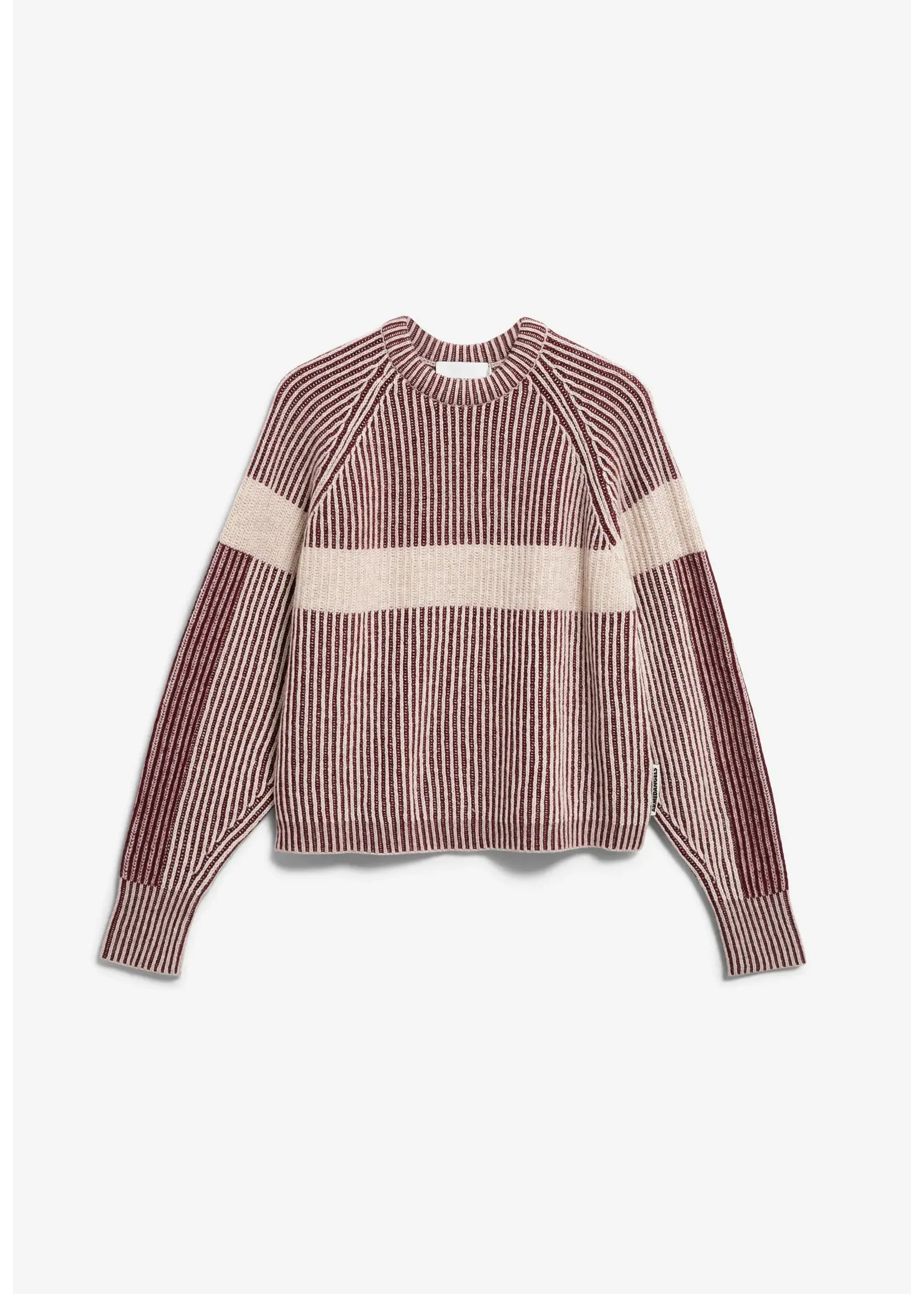 Armed Angels Femme Armed Angels - Rib Artwork Knit Sweater