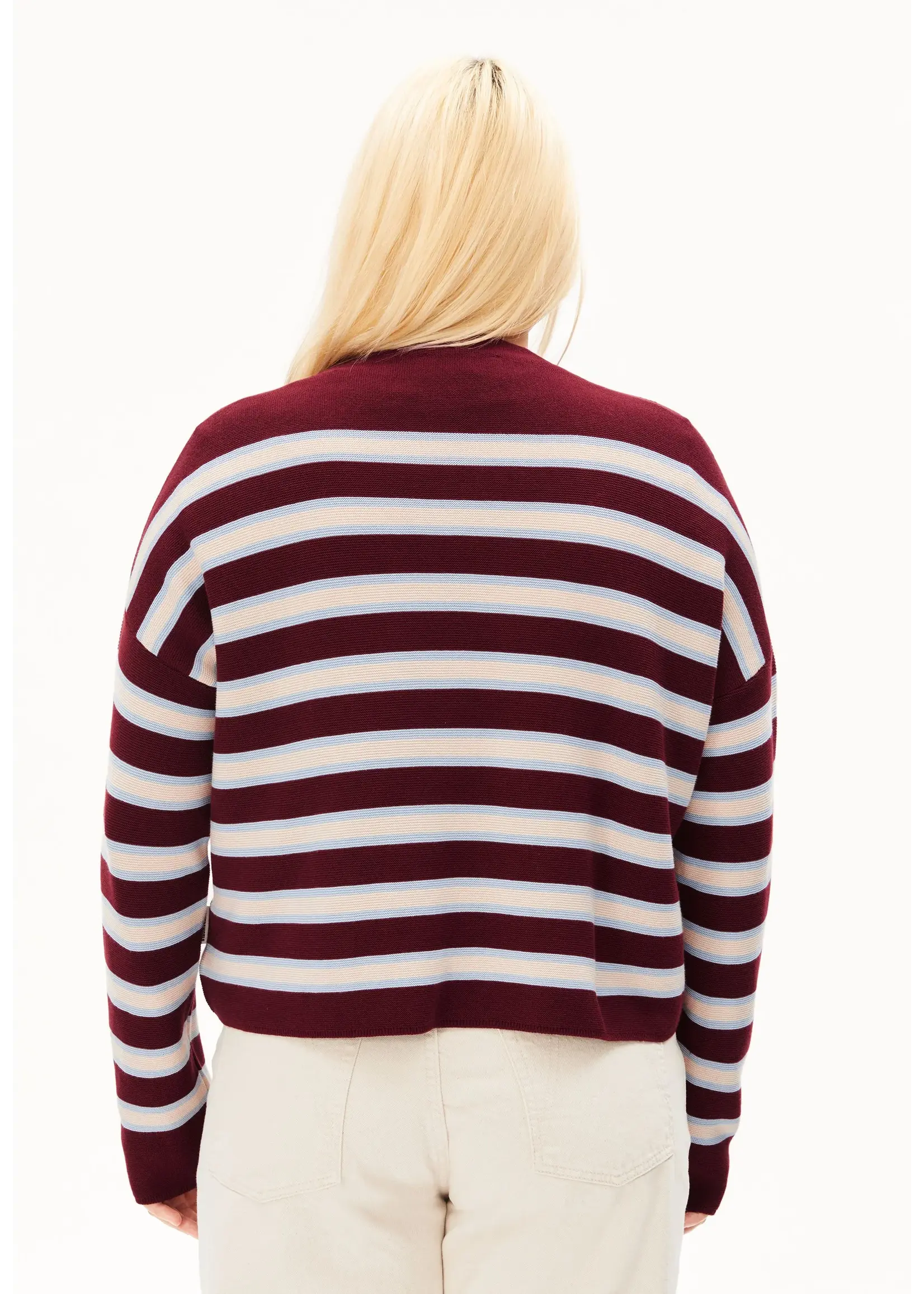 Armed Angels Femme Armed Angels - Merinaa Striped Knit Sweater