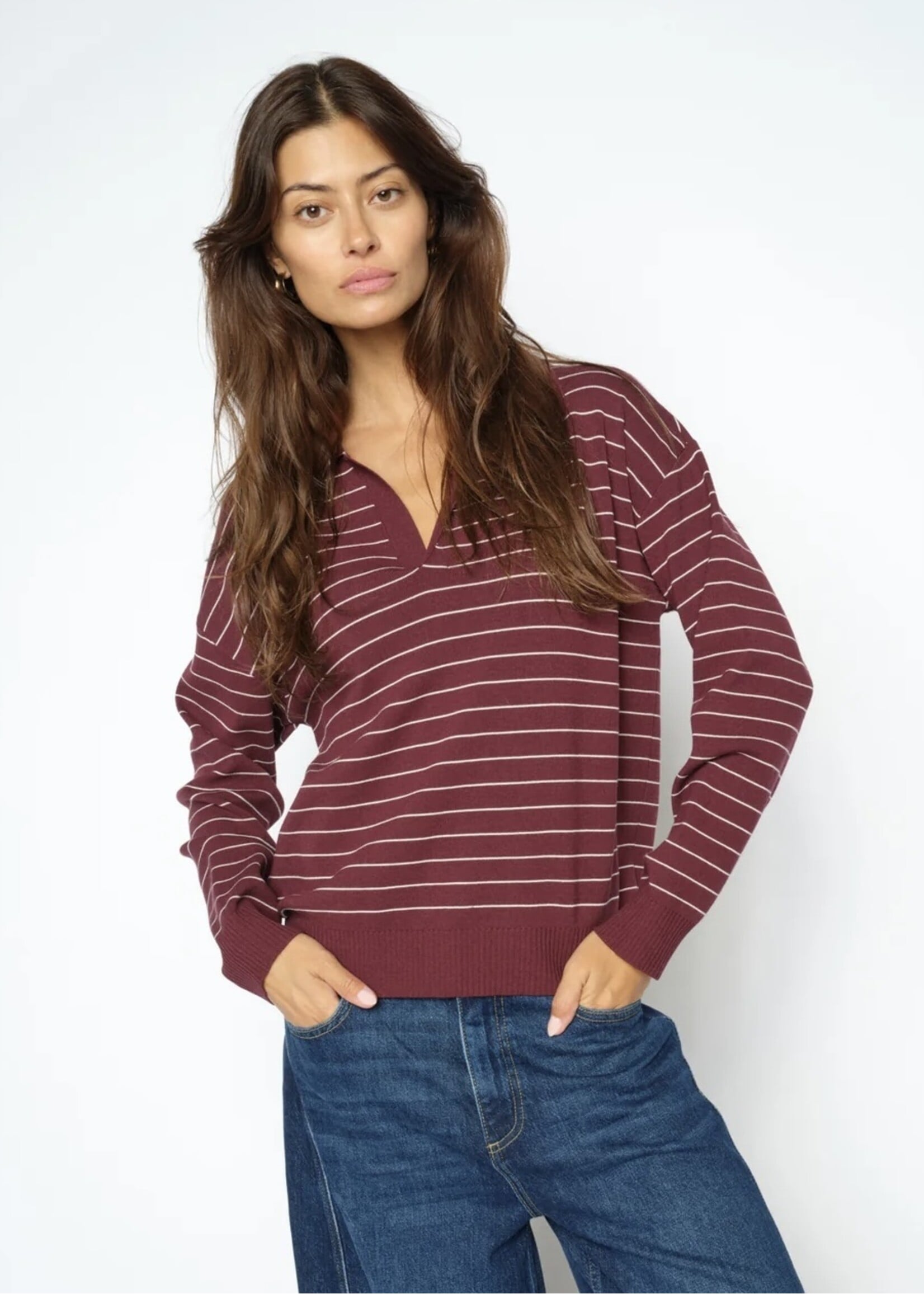 Mos Mosh Mos Mosh - Aliz Caliz Placket Knit