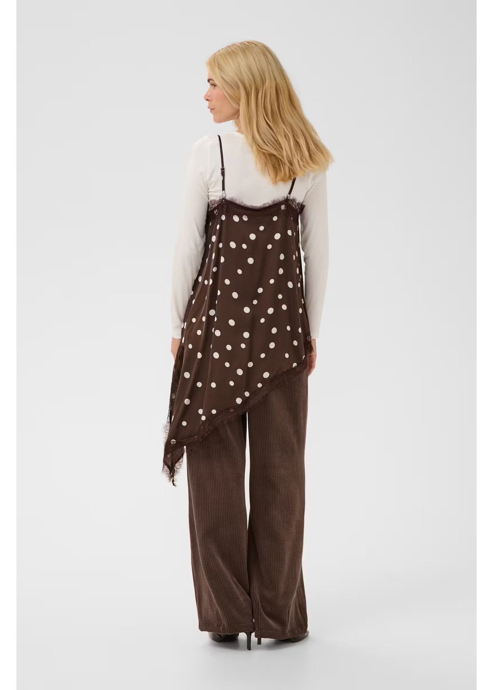 Culture Culture - Dotty Berna Strap Top