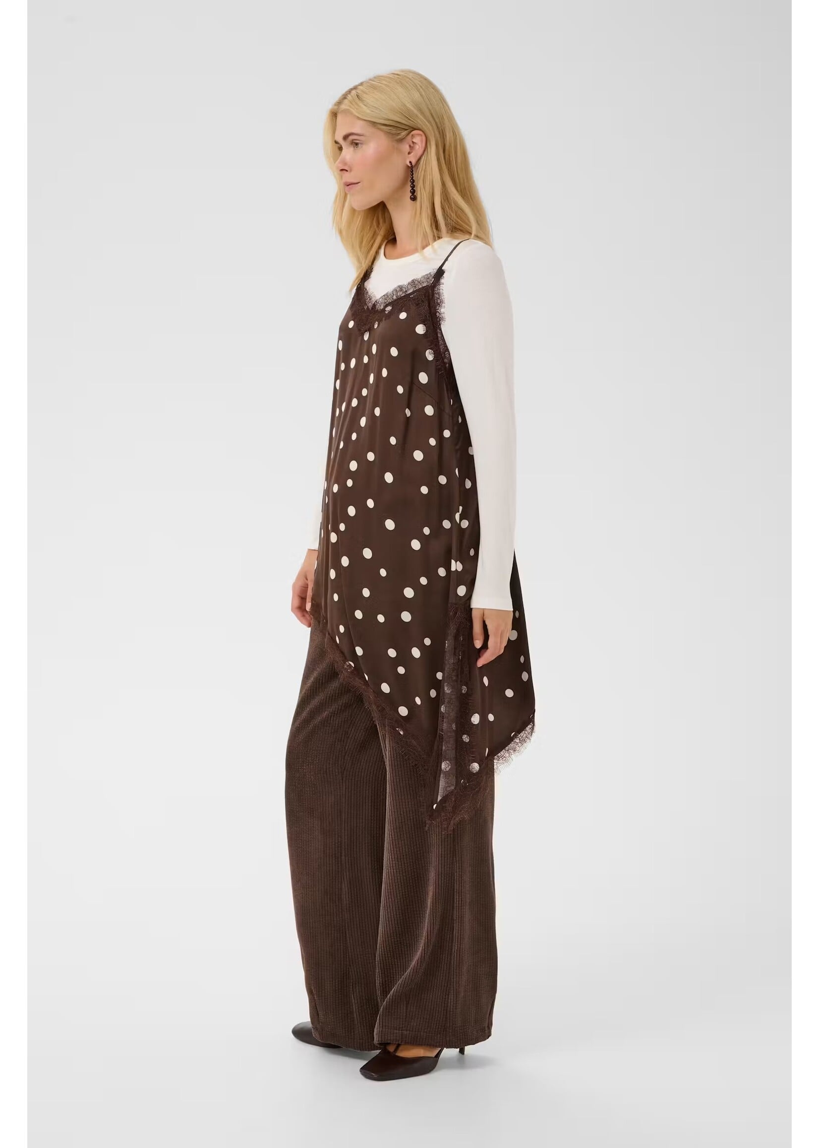 Culture Culture - Dotty Berna Strap Top