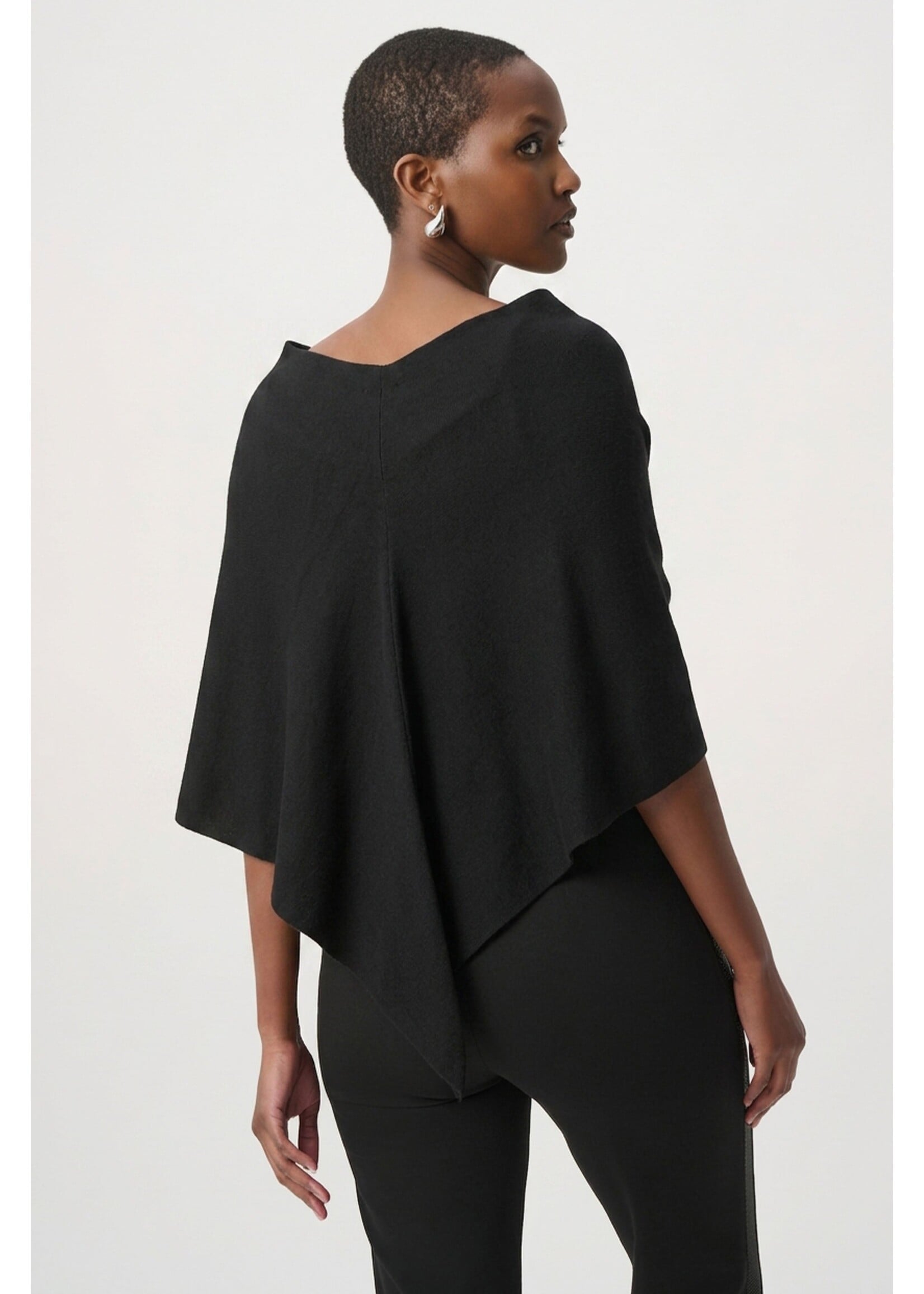 Joseph Ribkoff Joseph Ribkoff - Faux Fur Draped Cover Up Style 264953