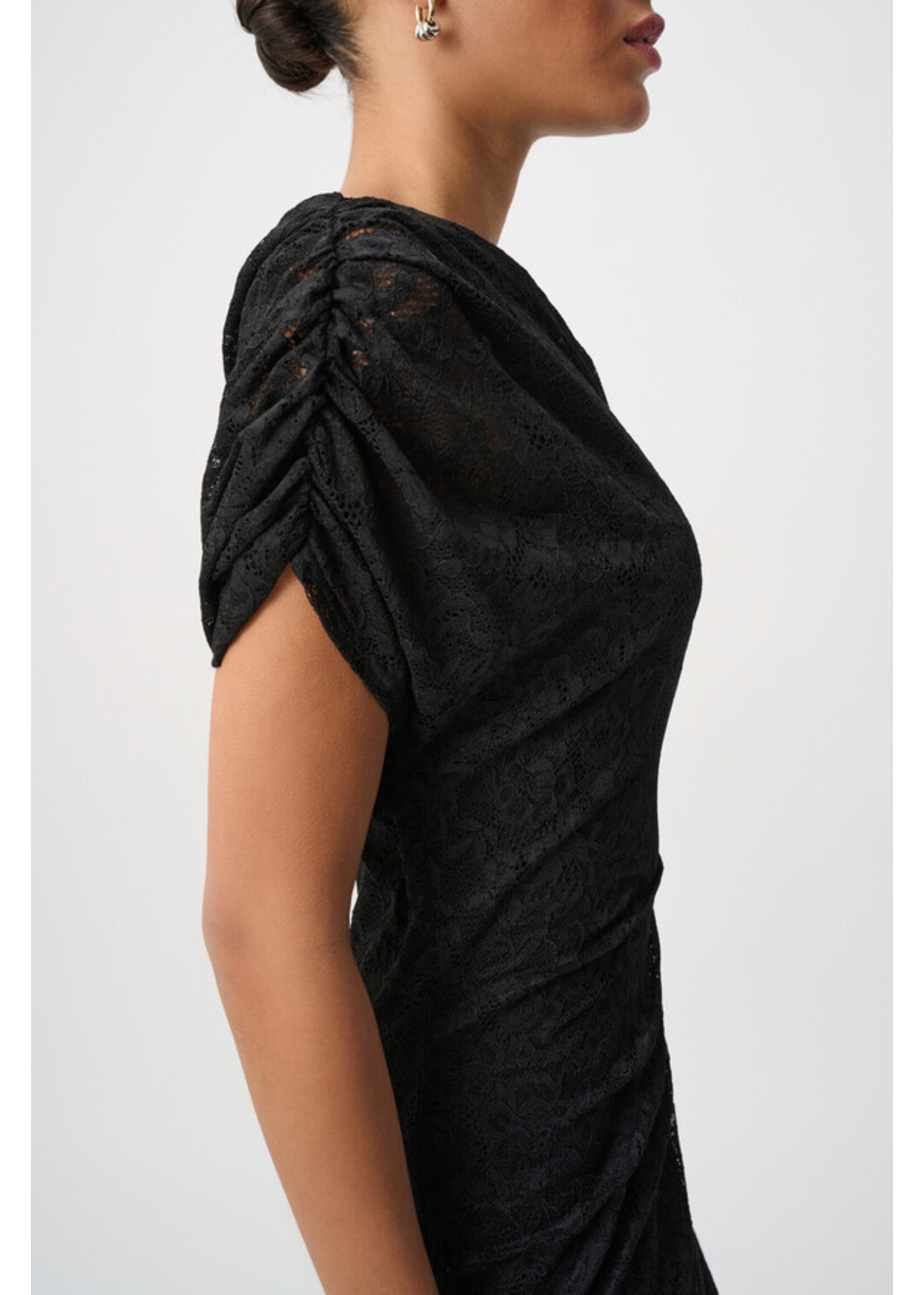 Joseph Ribkoff Joseph Ribkoff - Lace Off-Shoulder Sheath Dress Style 264200