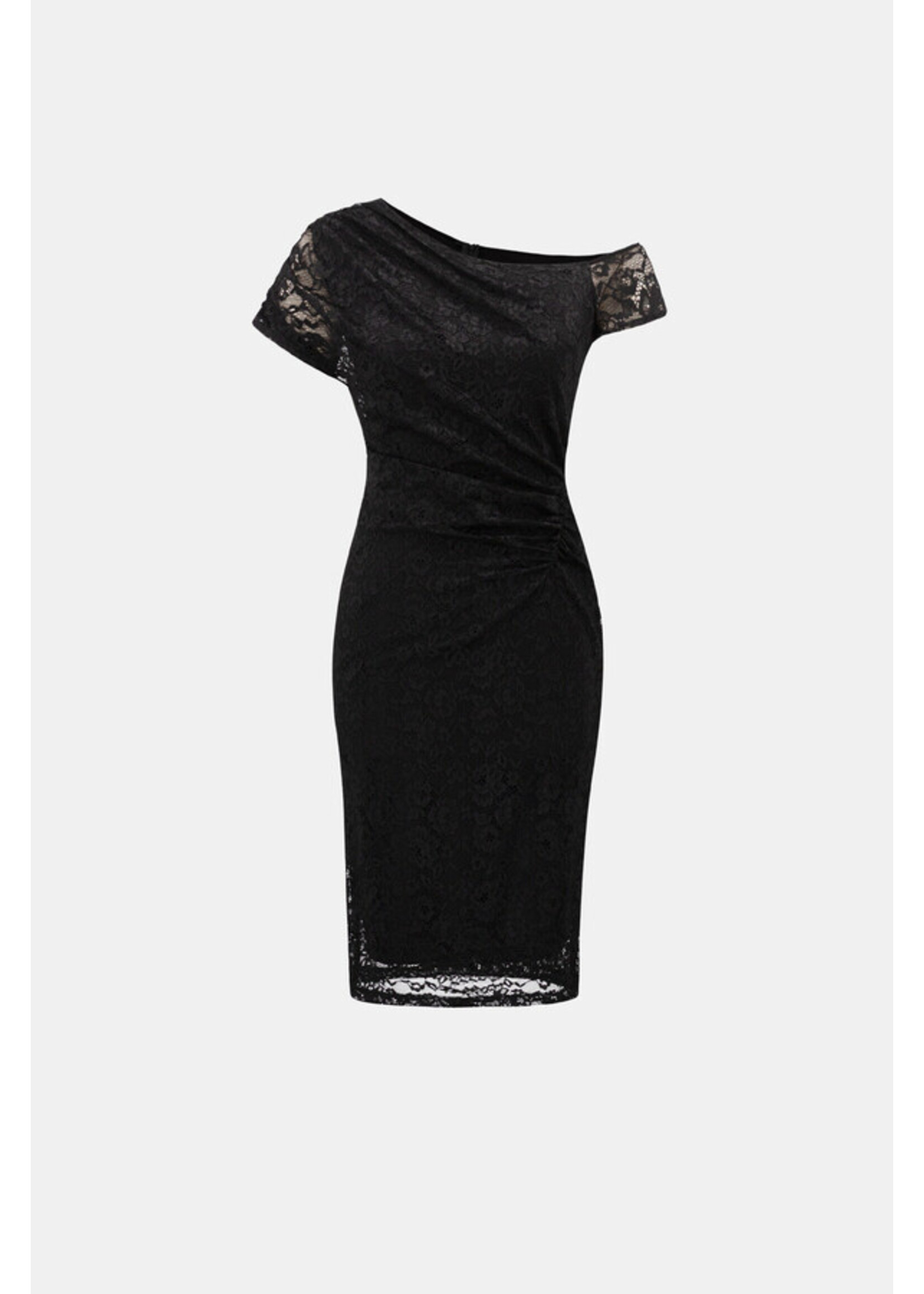 Joseph Ribkoff Joseph Ribkoff - Lace Off-Shoulder Sheath Dress Style 264200