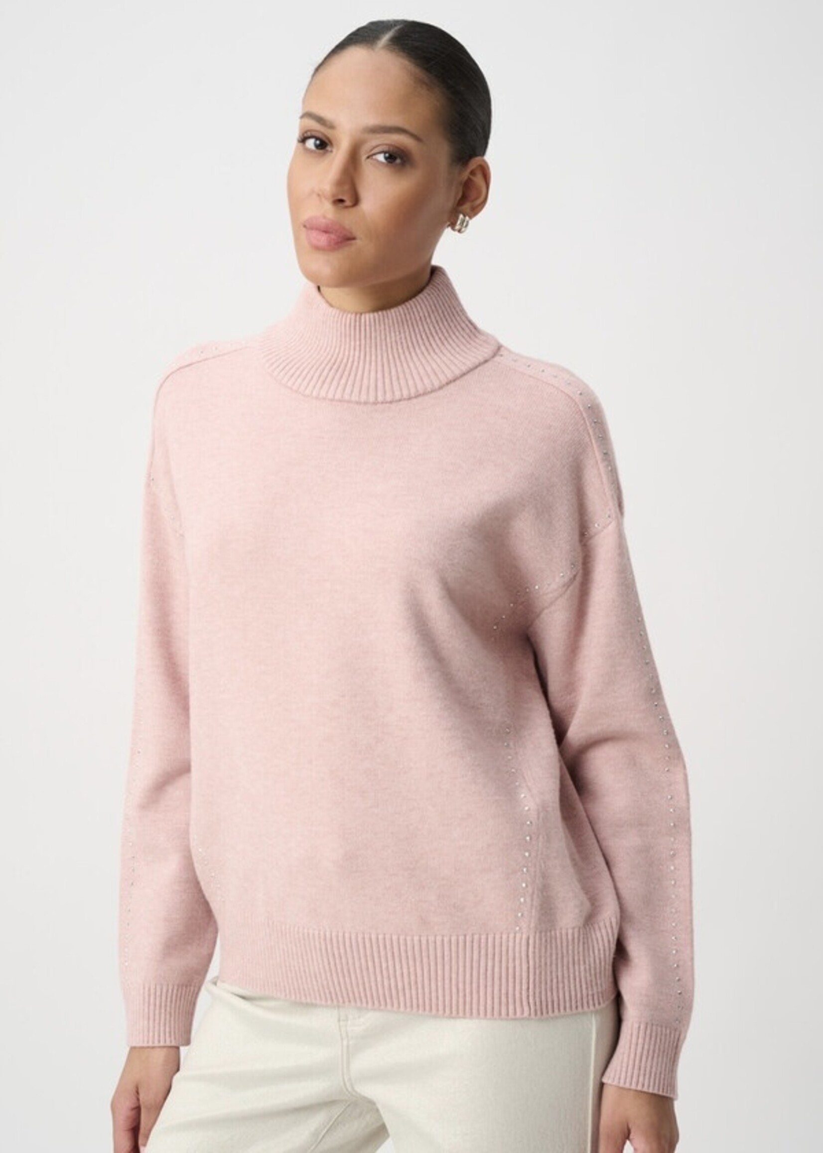 Joseph Ribkoff Joseph Ribkoff - Embellished Turtleneck Sweater Style 264934