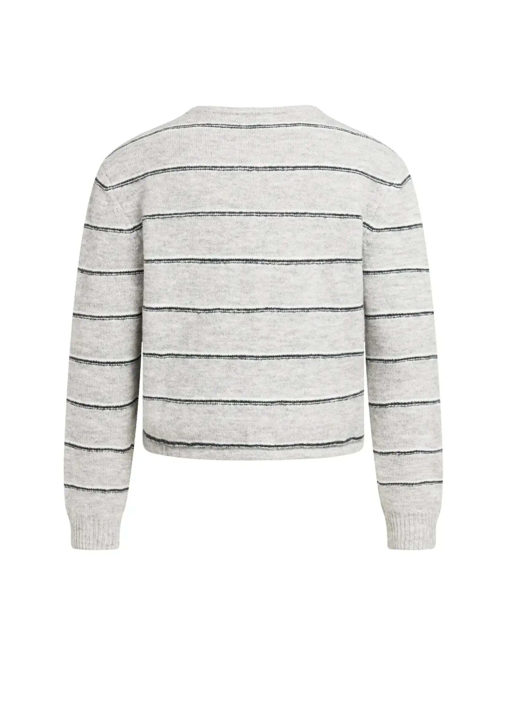 YAYA Yaya - Knitted striped Cardigan Long Sleeve