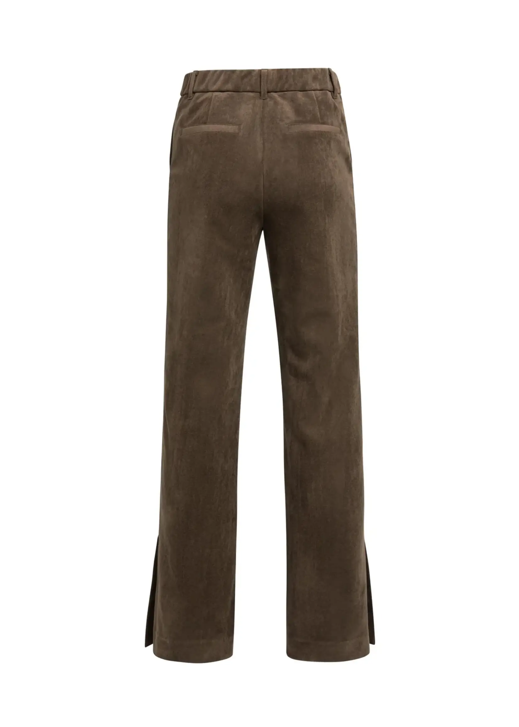 YAYA Yaya - Suedine Wide leg Trousers