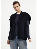 YAYA Yaya - Oversized Wool Woven Bodywarmer
