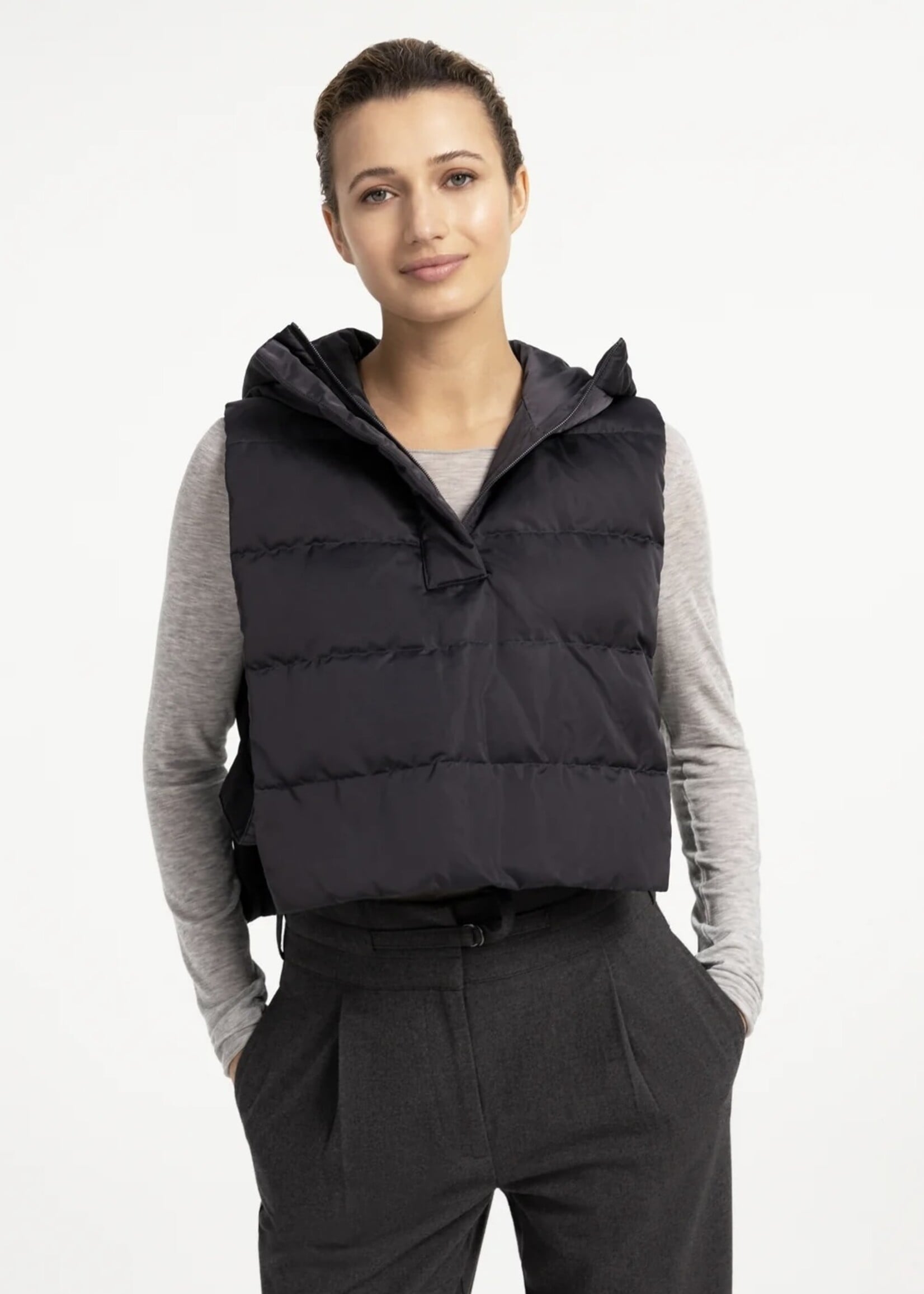 YAYA Yaya - Nylon padded inner bodywarmer for layering