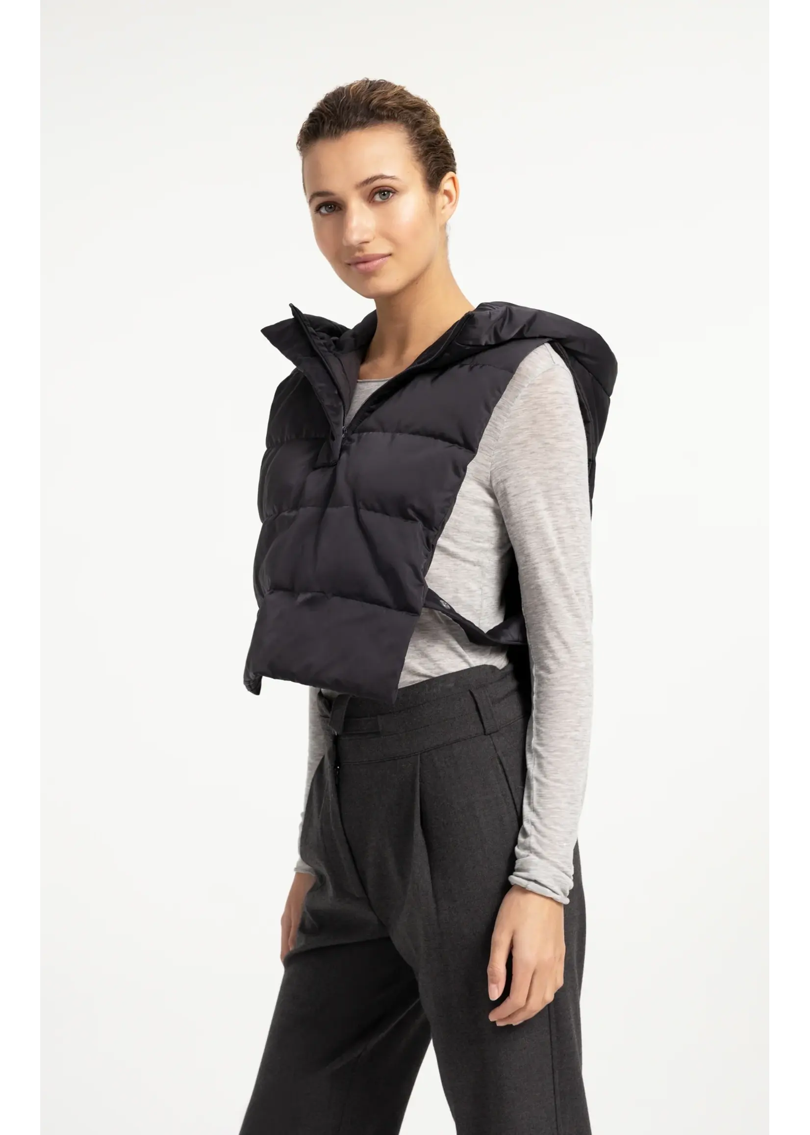 YAYA Yaya - Nylon padded inner bodywarmer for layering