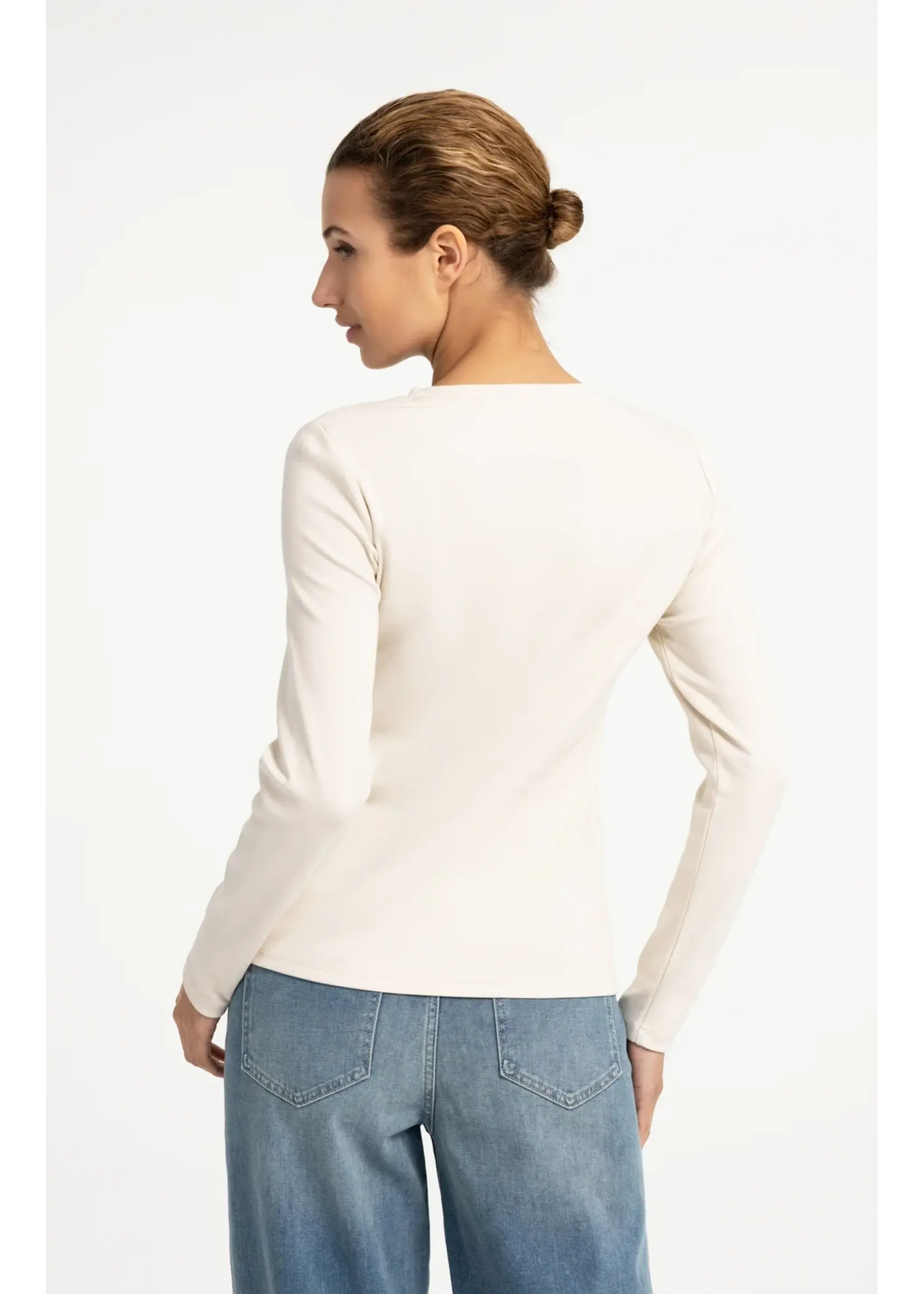 YAYA Yaya - Long Sleeve Round Neck Shirt