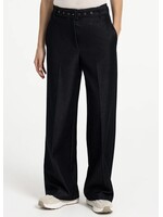 YAYA Yaya - Woven Wide Leg Trousers with Belt