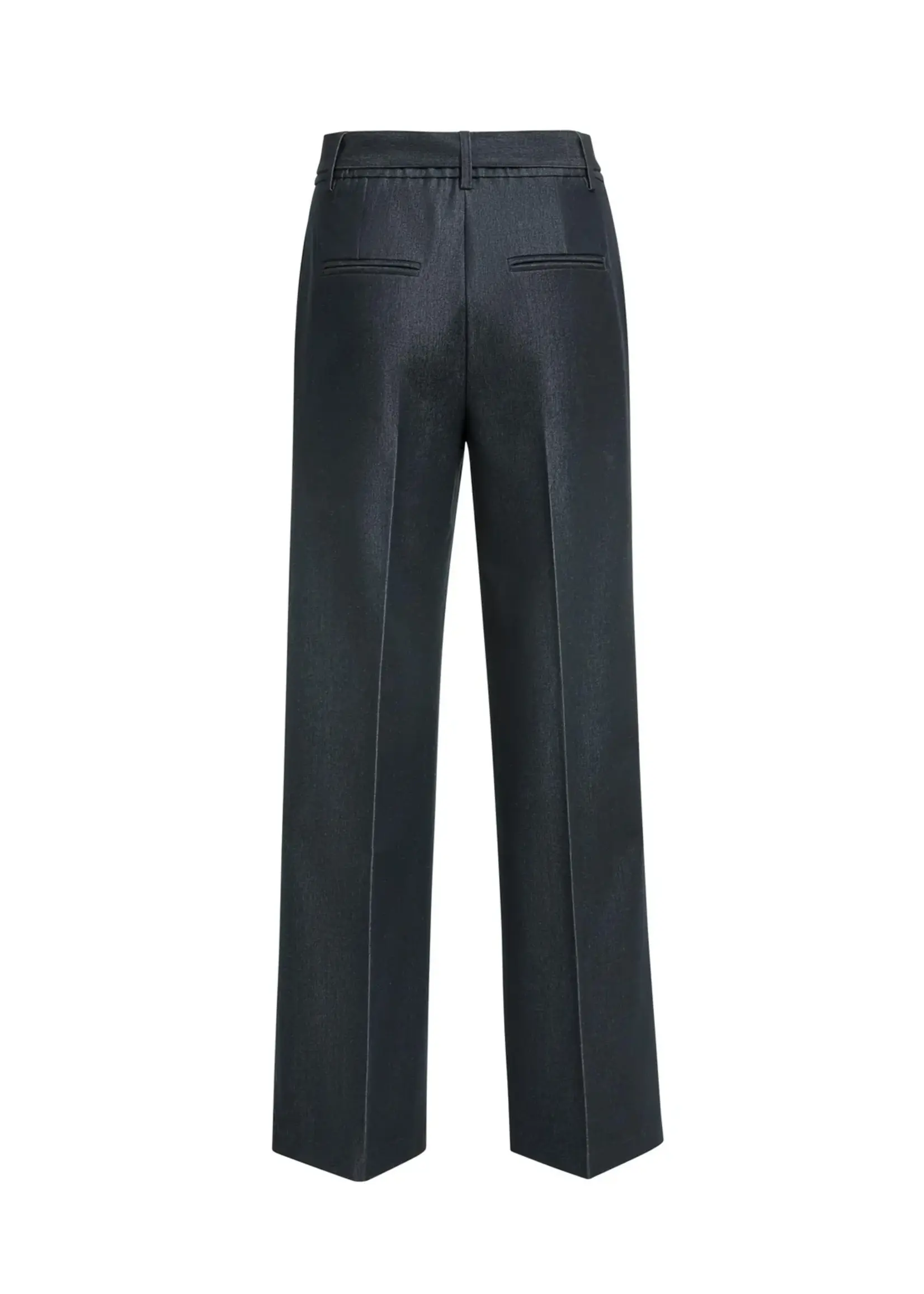 YAYA Yaya - Woven Wide Leg Trousers with Belt