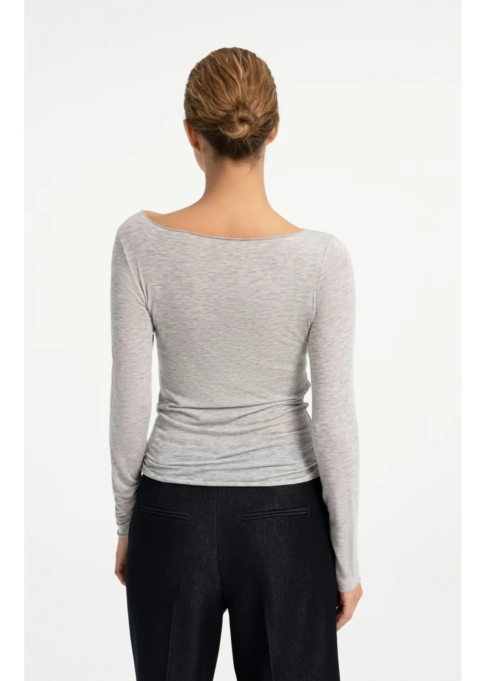 YAYA Yaya - Long Sleeve Top with Round Neck