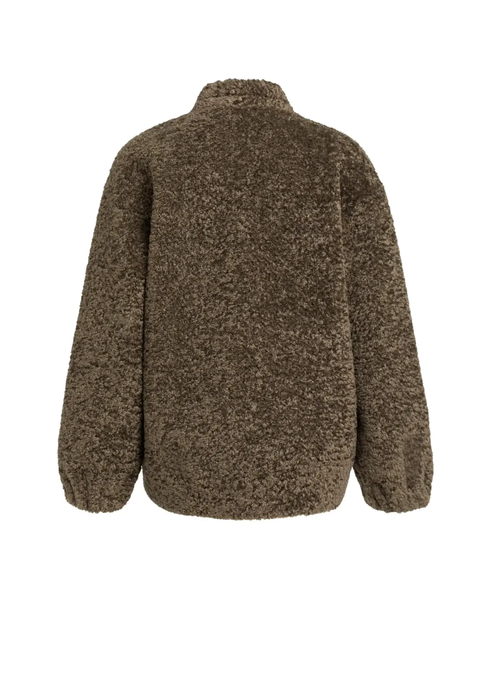 YAYA Yaya - Faux Fur Kimono Wrap Jacket