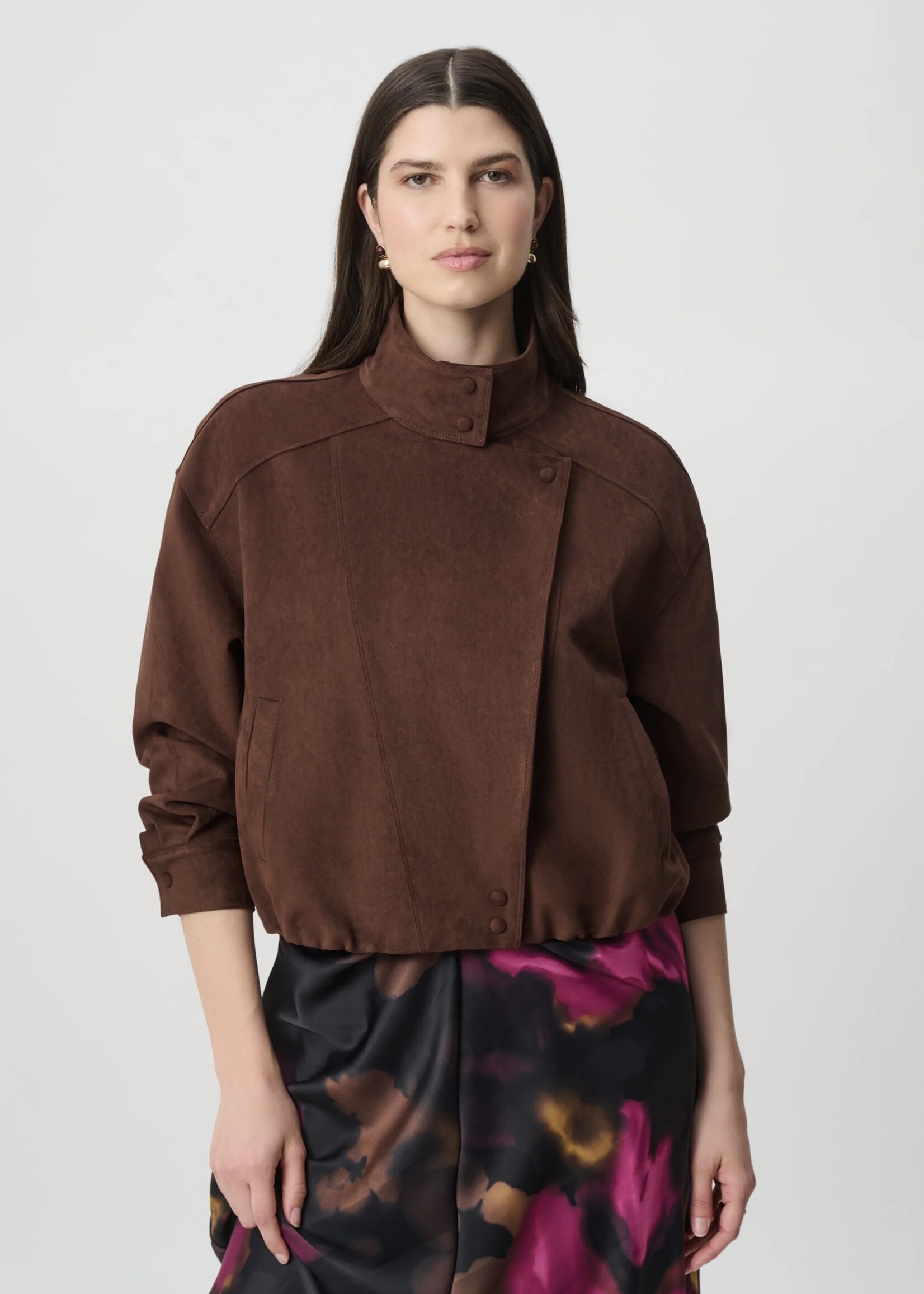 Joseph Ribkoff Joseph Ribkoff Edit 57 -  Faux Suede Bomber Jacket 264970