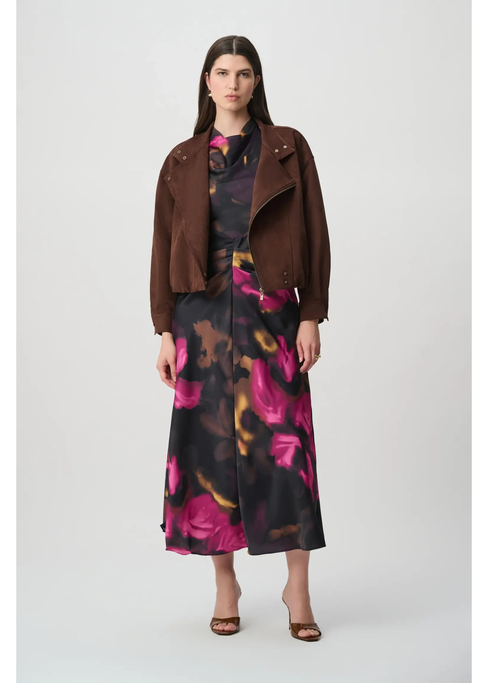 Joseph Ribkoff Joseph Ribkoff Edit 57 -  Faux Suede Bomber Jacket 264970